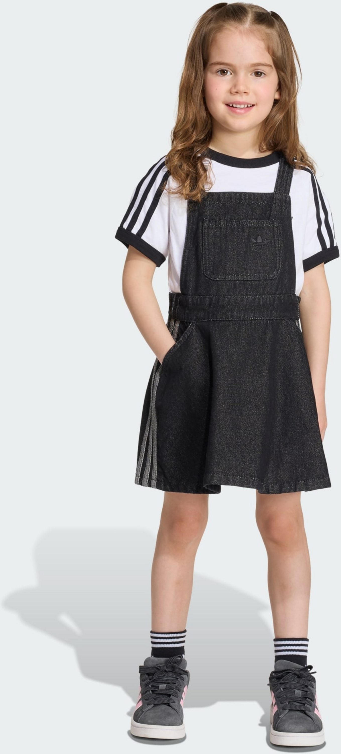 ADIDAS ORIGINALS, Adidas Originals Denim Dungarees Kl&auml;nning