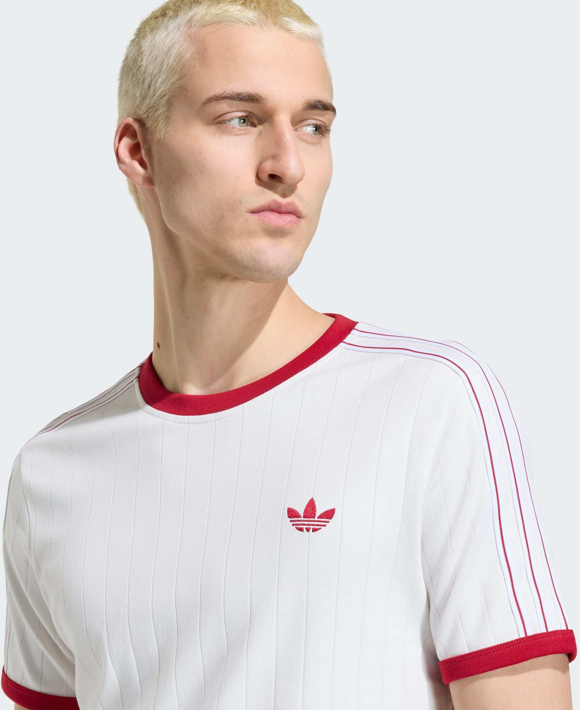ADIDAS ORIGINALS, Adidas Originals Drop Needle 3-stripes T-shirt