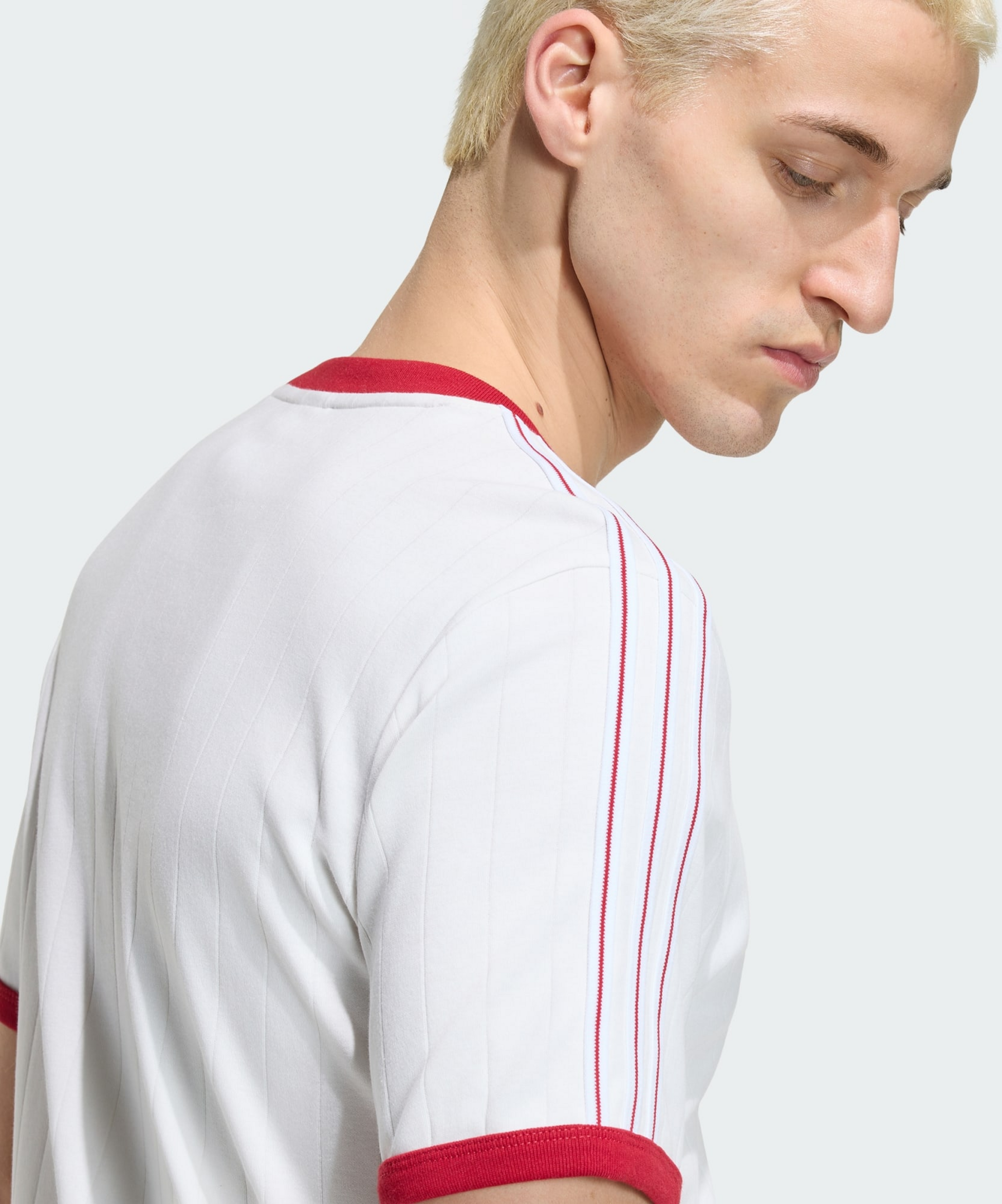 ADIDAS ORIGINALS, Adidas Originals Drop Needle 3-stripes T-shirt
