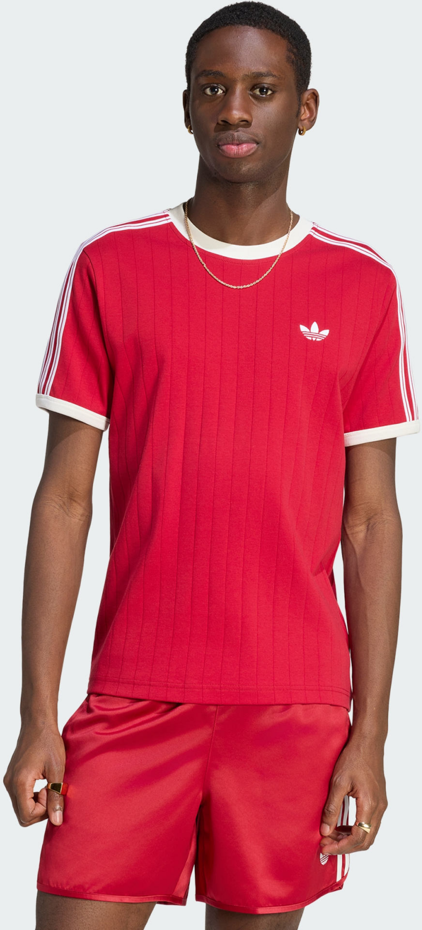 ADIDAS ORIGINALS, Adidas Originals Drop Needle 3-stripes T-shirt