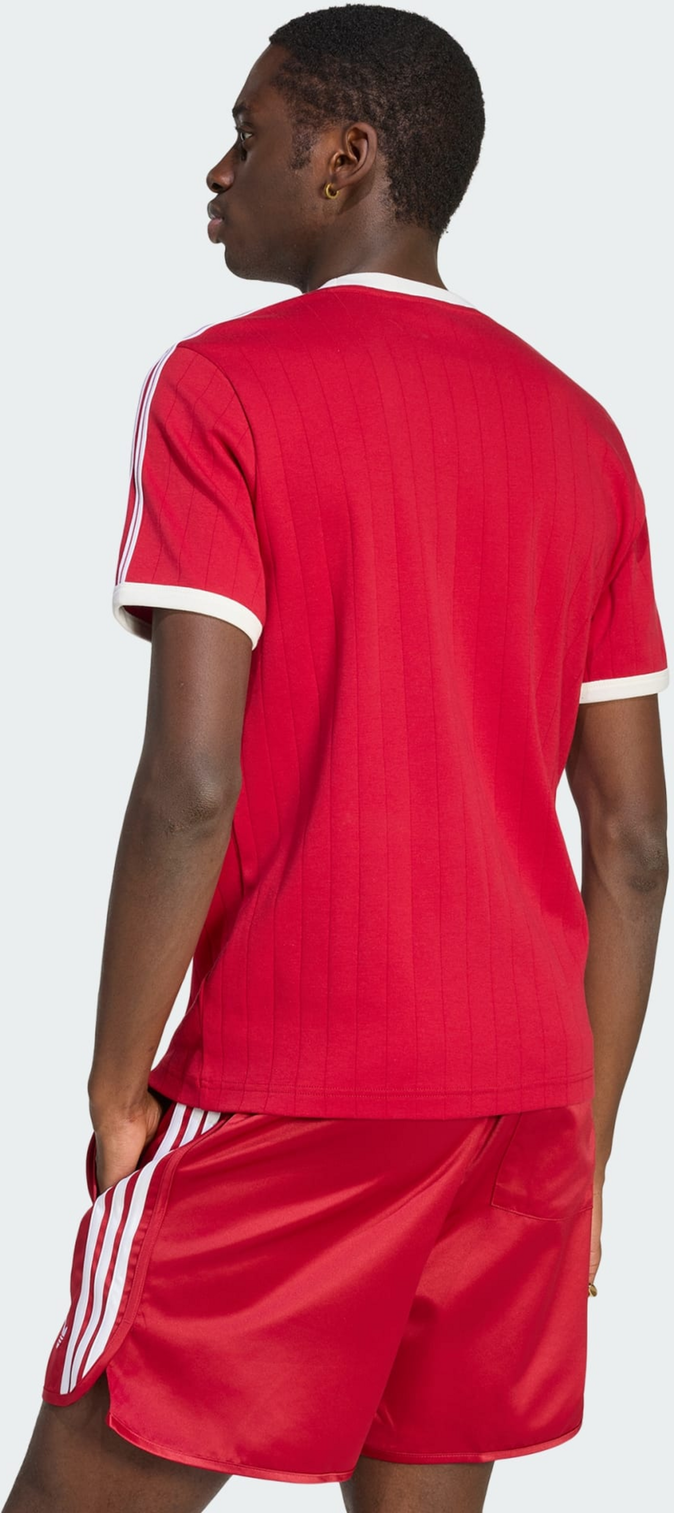 ADIDAS ORIGINALS, Adidas Originals Drop Needle 3-stripes T-shirt