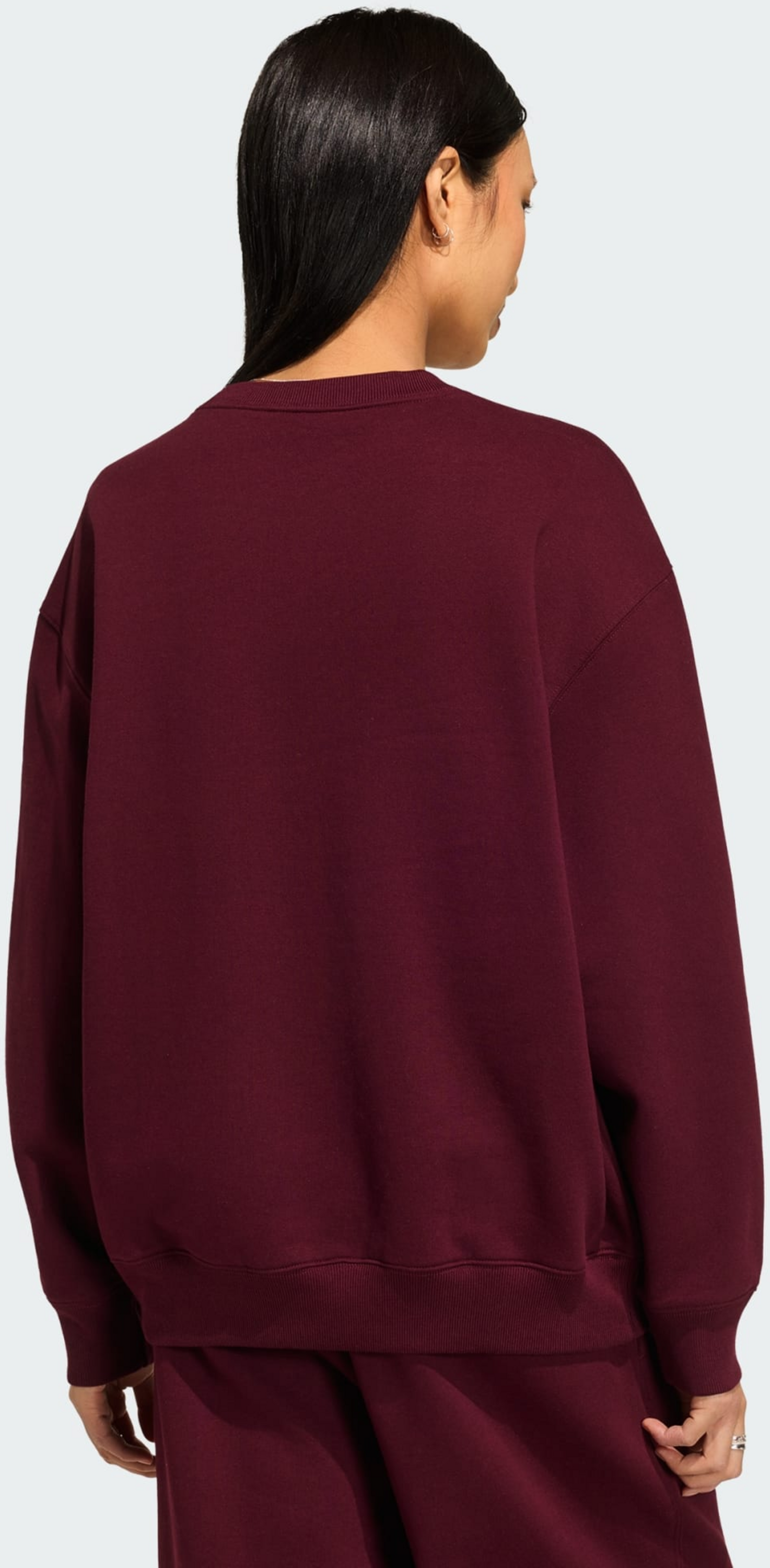 ADIDAS ORIGINALS, Adidas Originals Essentials Crew Long Fleece Os Sweatshirt