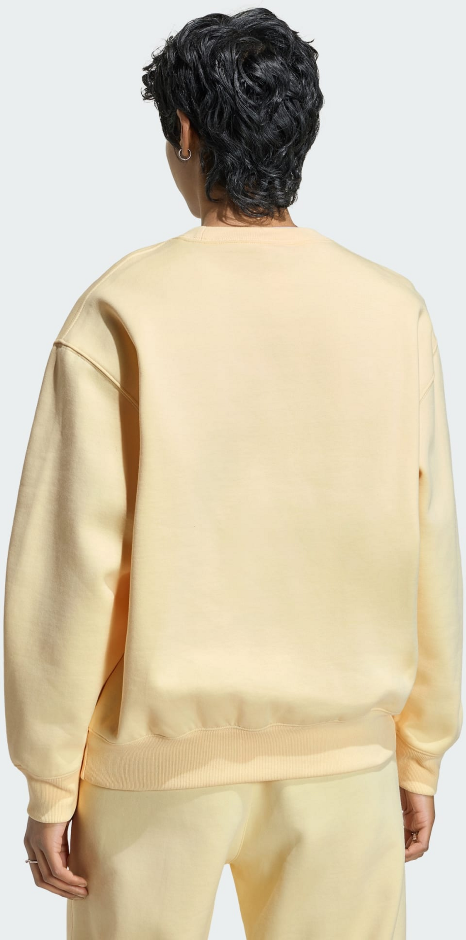 ADIDAS ORIGINALS, Adidas Originals Essentials Crew Long Fleece Os Sweatshirt