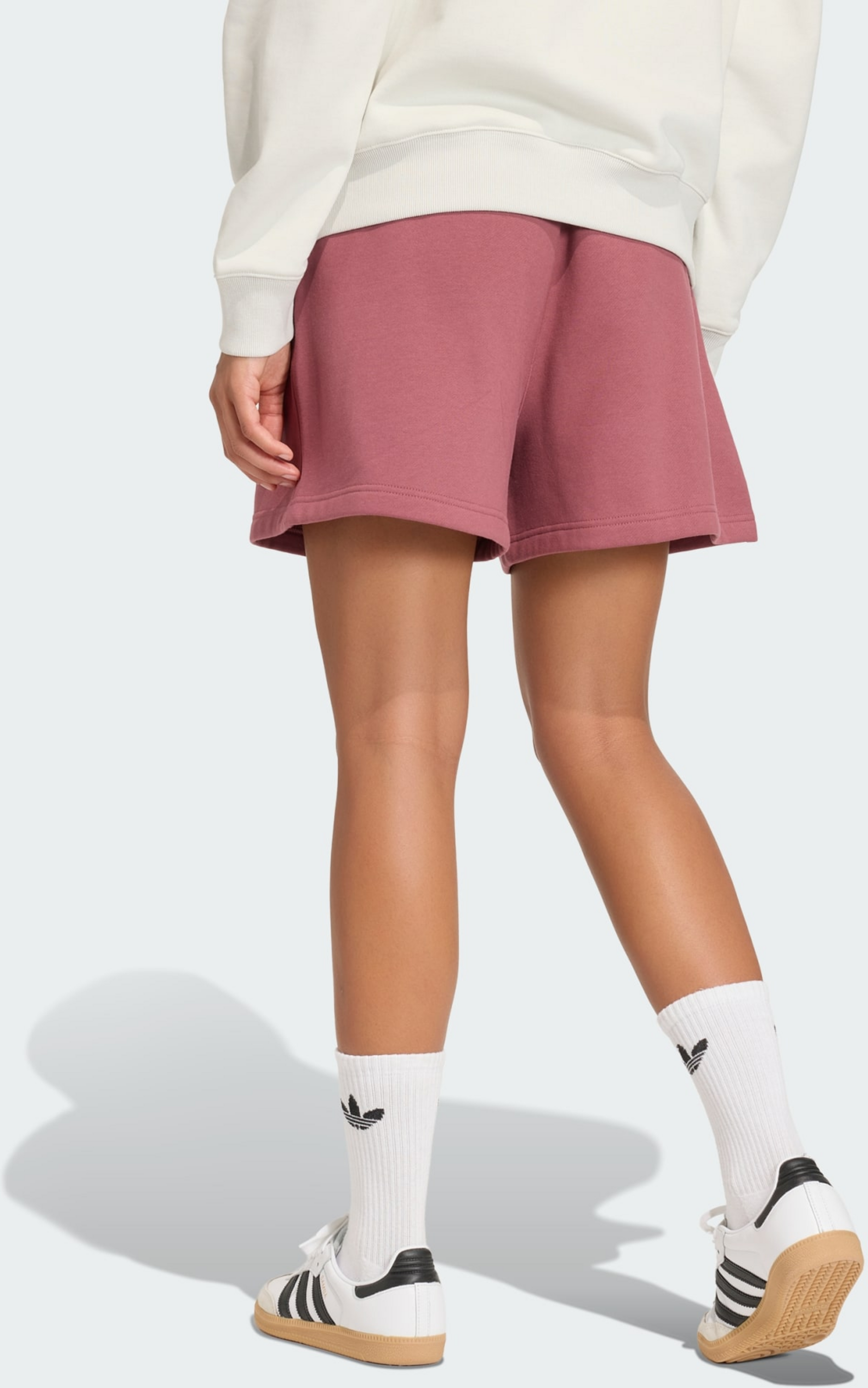ADIDAS ORIGINALS, Adidas Originals Essentials Fleece Shorts Med L&ouml;s Passform
