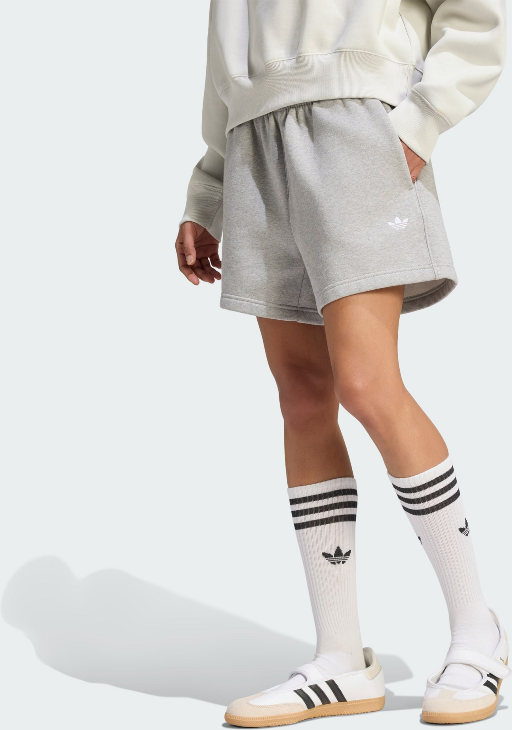 ADIDAS ORIGINALS, Adidas Originals Essentials Fleece Shorts