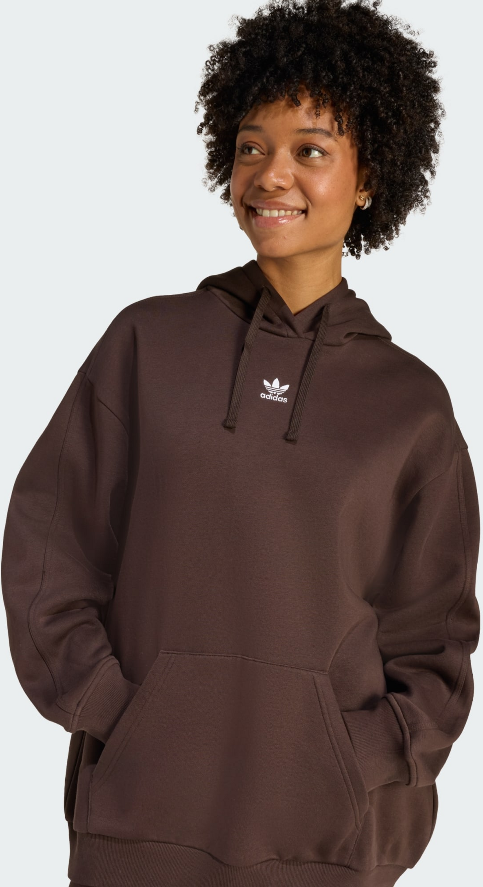 ADIDAS ORIGINALS, Adidas Originals Essentials Oversized Fleece Hoodie
