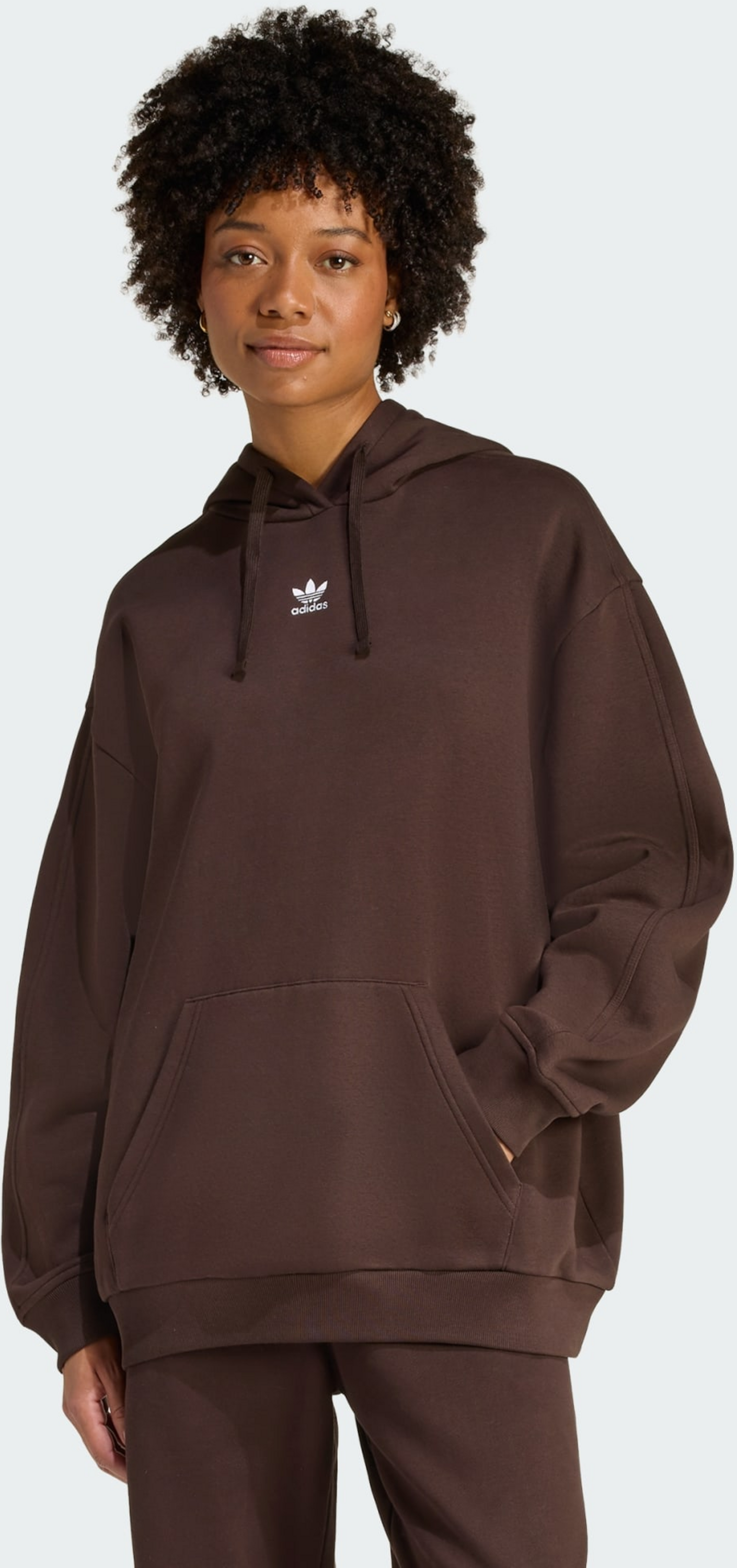 ADIDAS ORIGINALS, Adidas Originals Essentials Oversized Fleece Hoodie