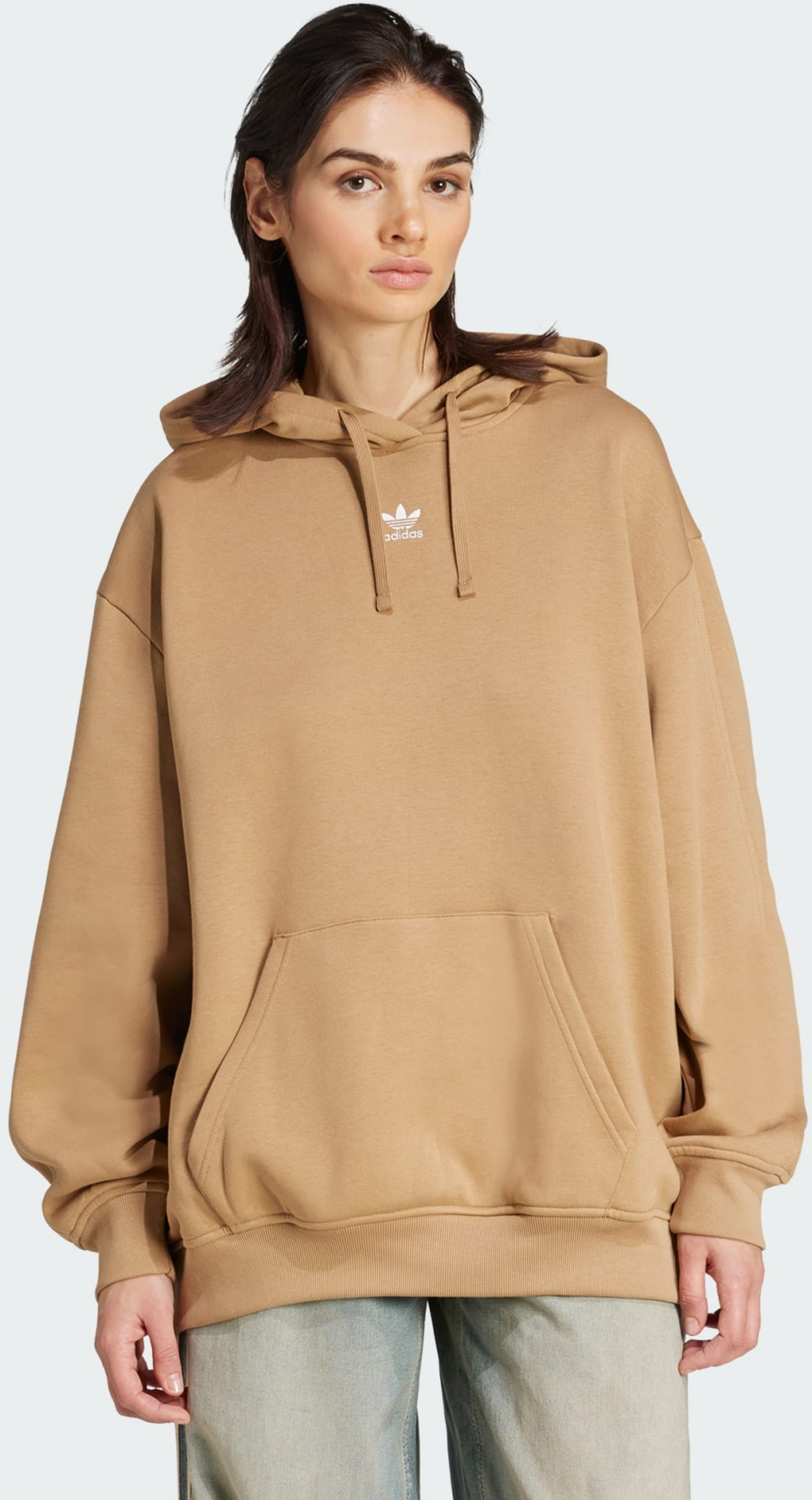 ADIDAS ORIGINALS, Adidas Originals Essentials Oversized Fleece Hoodie