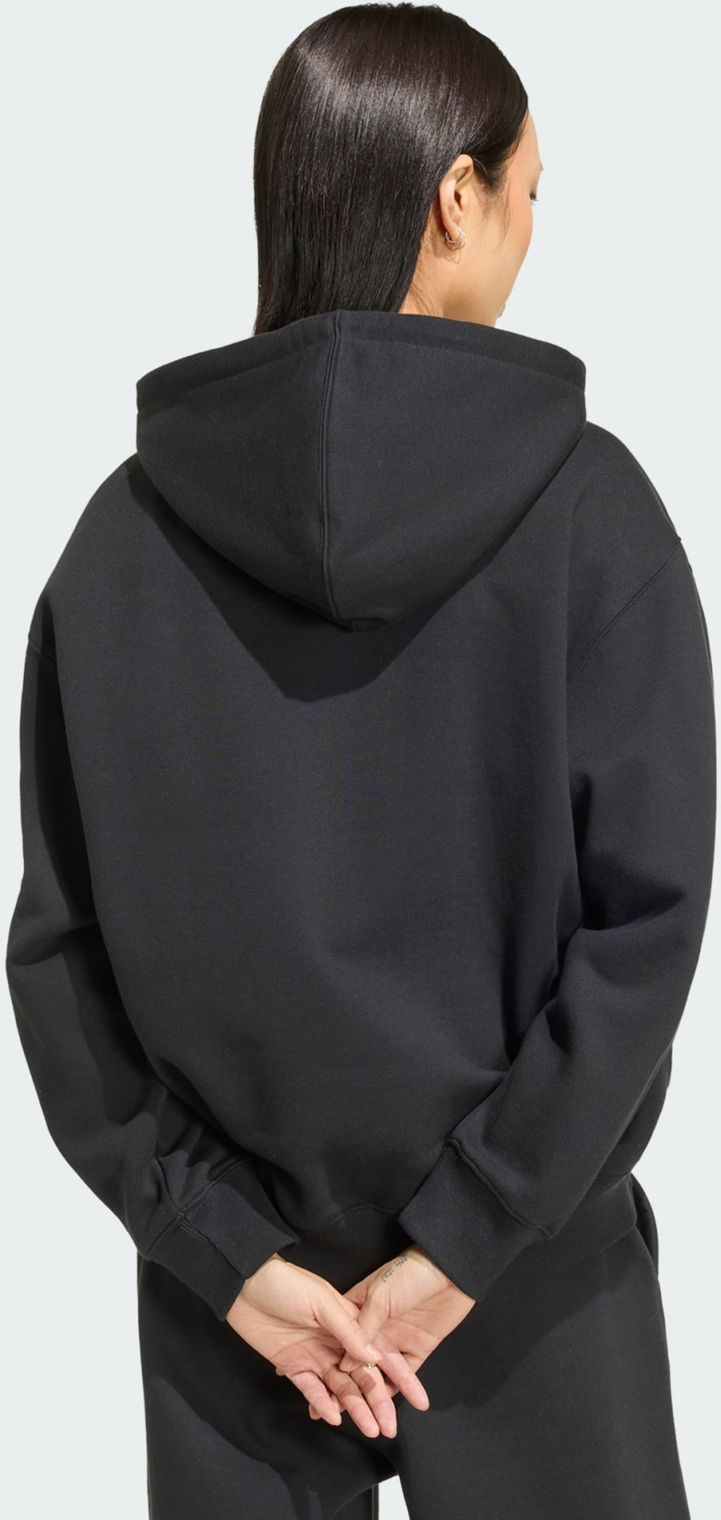 ADIDAS ORIGINALS, Adidas Originals Essentials Oversized Fleece Huvtr&ouml;ja
