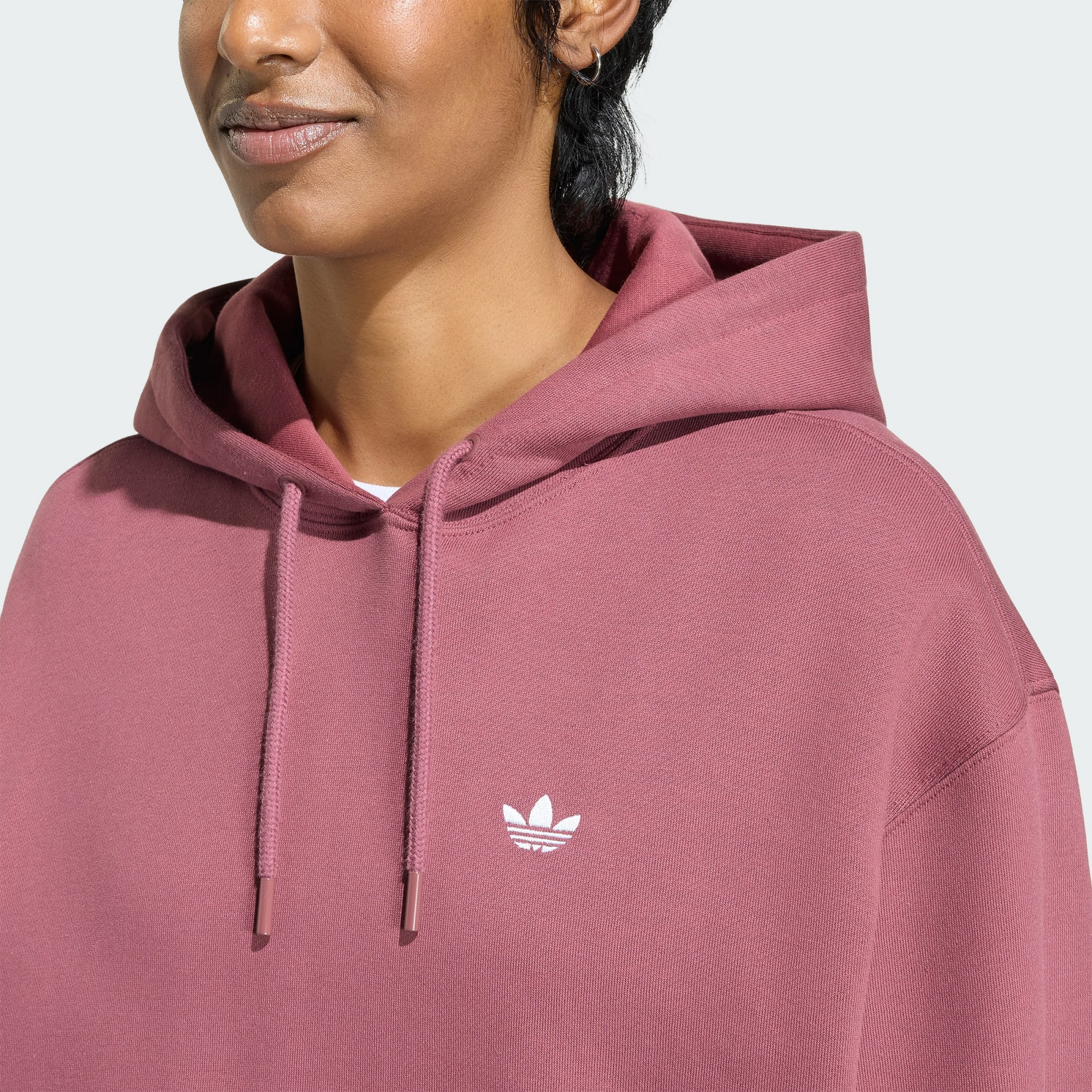 ADIDAS ORIGINALS, Adidas Originals Essentials Oversized Fleece Huvtr&ouml;ja
