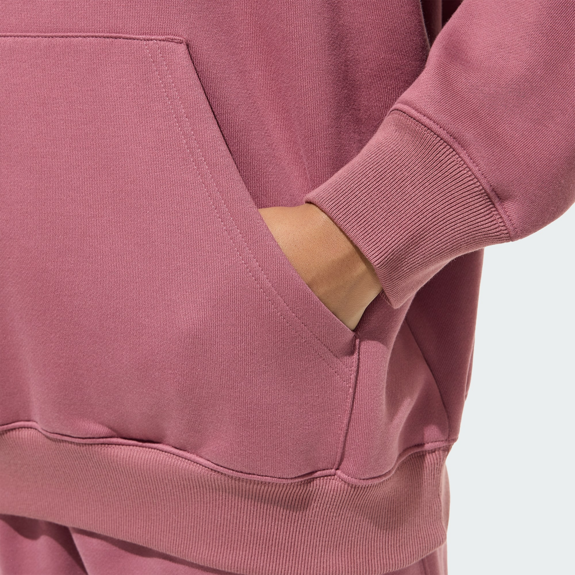 ADIDAS ORIGINALS, Adidas Originals Essentials Oversized Fleece Huvtr&ouml;ja
