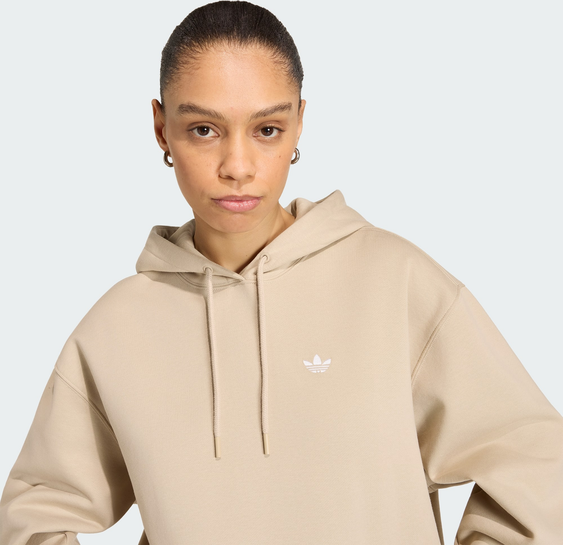 ADIDAS ORIGINALS, Adidas Originals Essentials Oversized Fleece Huvtr&ouml;ja