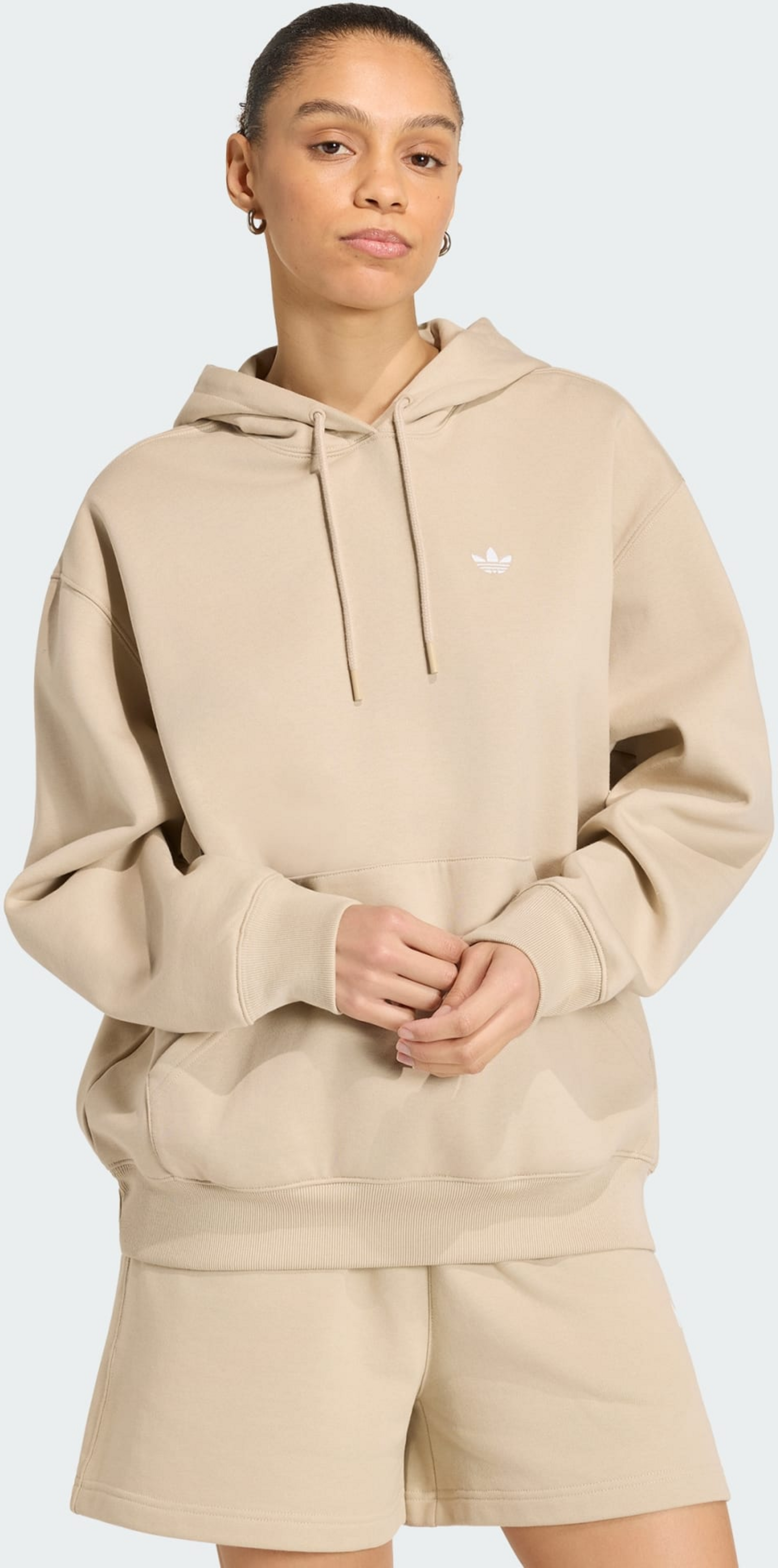 ADIDAS ORIGINALS, Adidas Originals Essentials Oversized Fleece Huvtr&ouml;ja