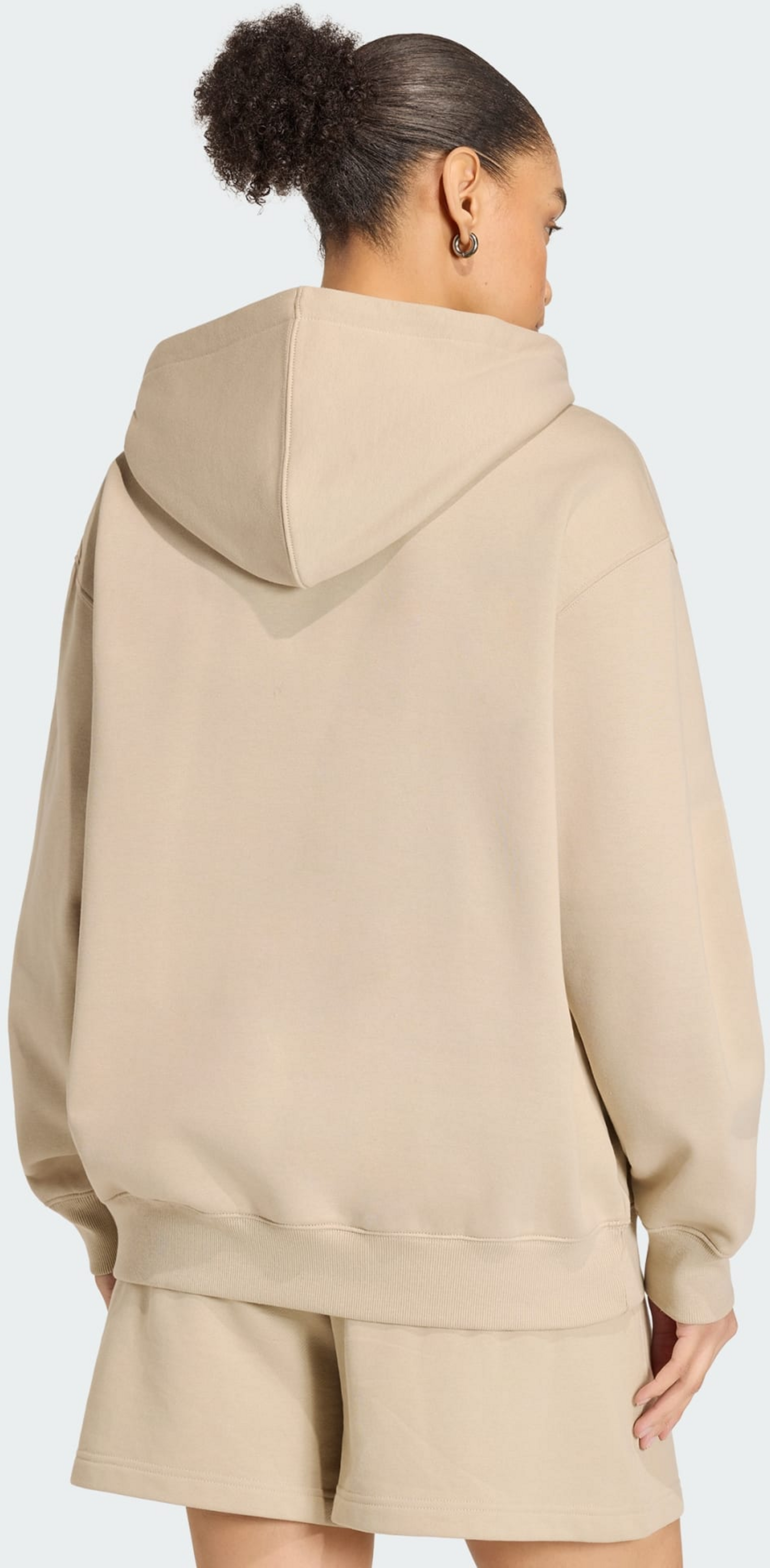 ADIDAS ORIGINALS, Adidas Originals Essentials Oversized Fleece Huvtr&ouml;ja
