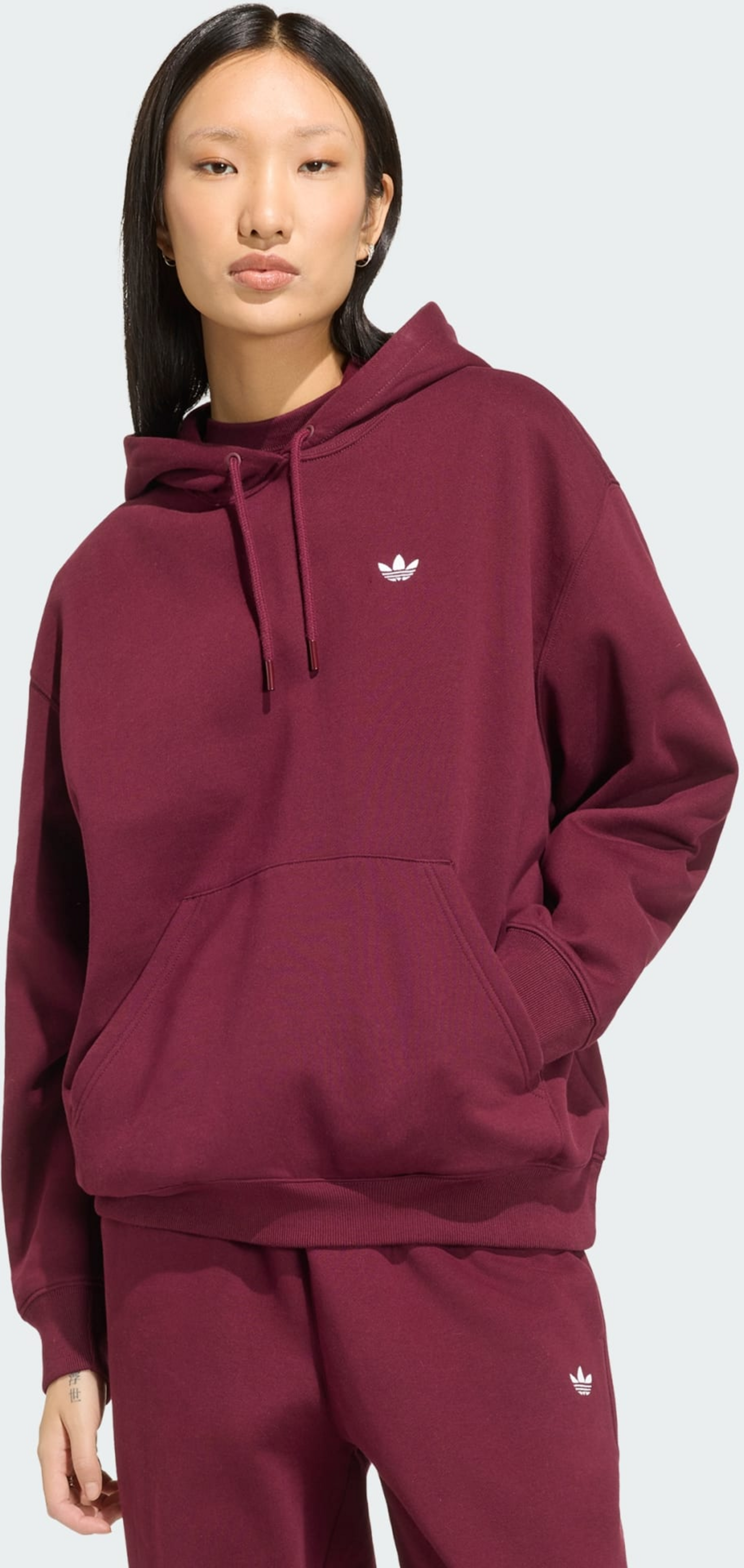 ADIDAS ORIGINALS, Adidas Originals Essentials Oversized Fleece Huvtr&ouml;ja