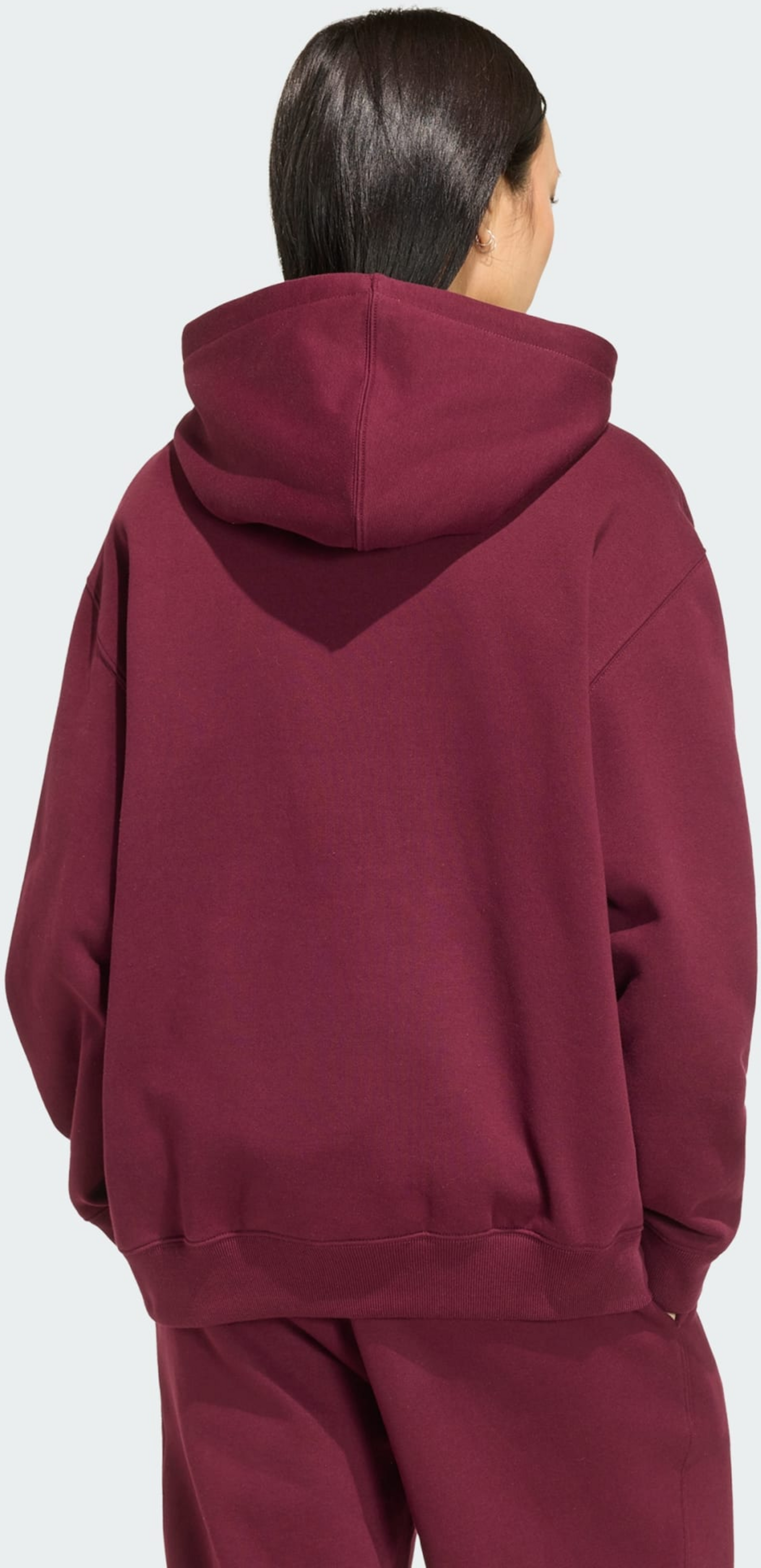 ADIDAS ORIGINALS, Adidas Originals Essentials Oversized Fleece Huvtr&ouml;ja