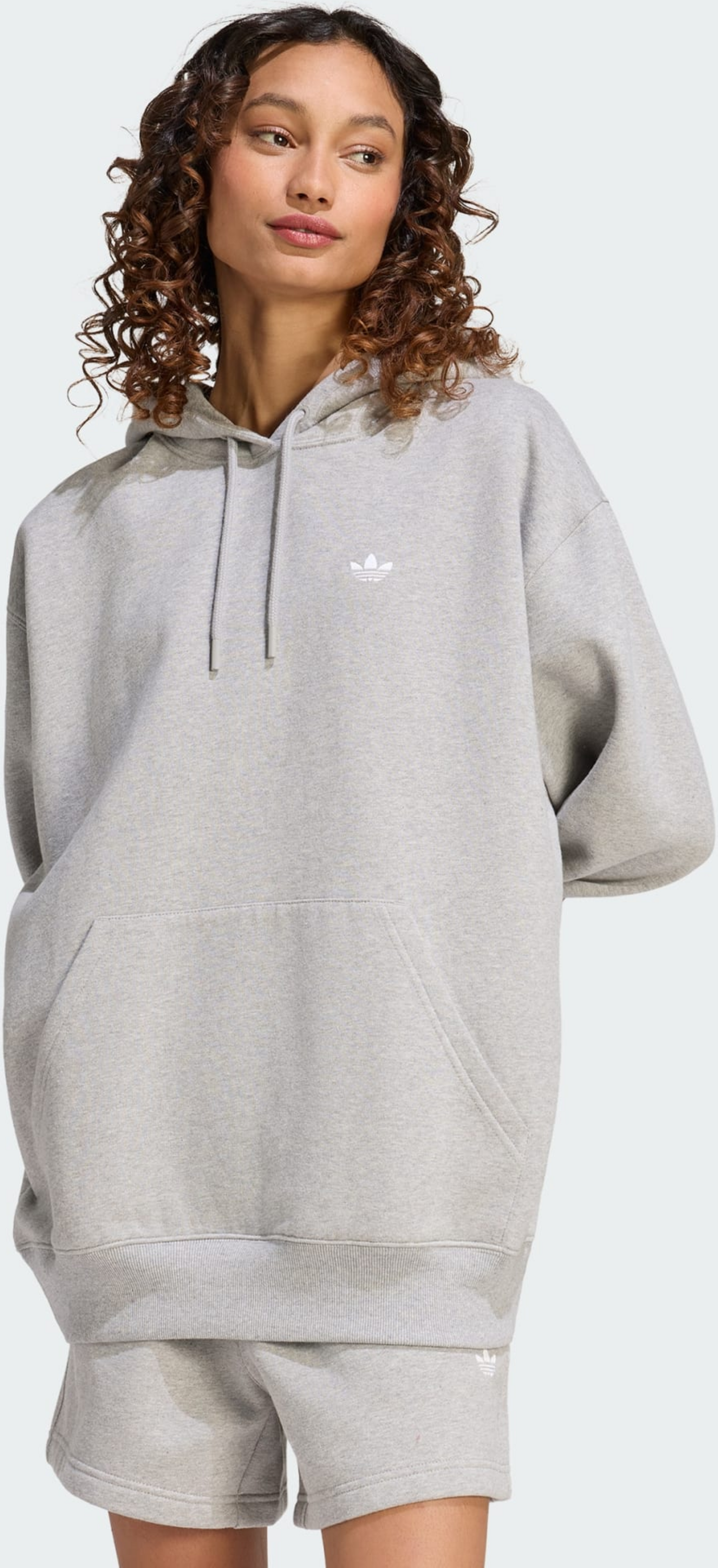 ADIDAS ORIGINALS, Adidas Originals Essentials Oversized Fleece Huvtr&ouml;ja