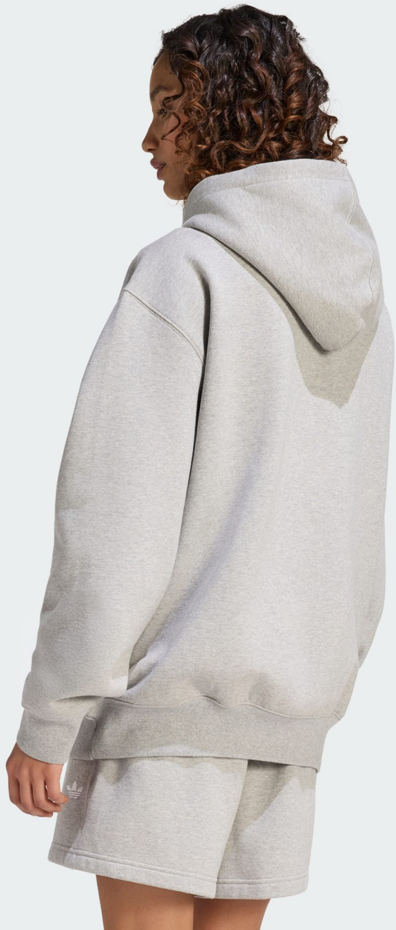 ADIDAS ORIGINALS, Adidas Originals Essentials Oversized Fleece Huvtr&ouml;ja