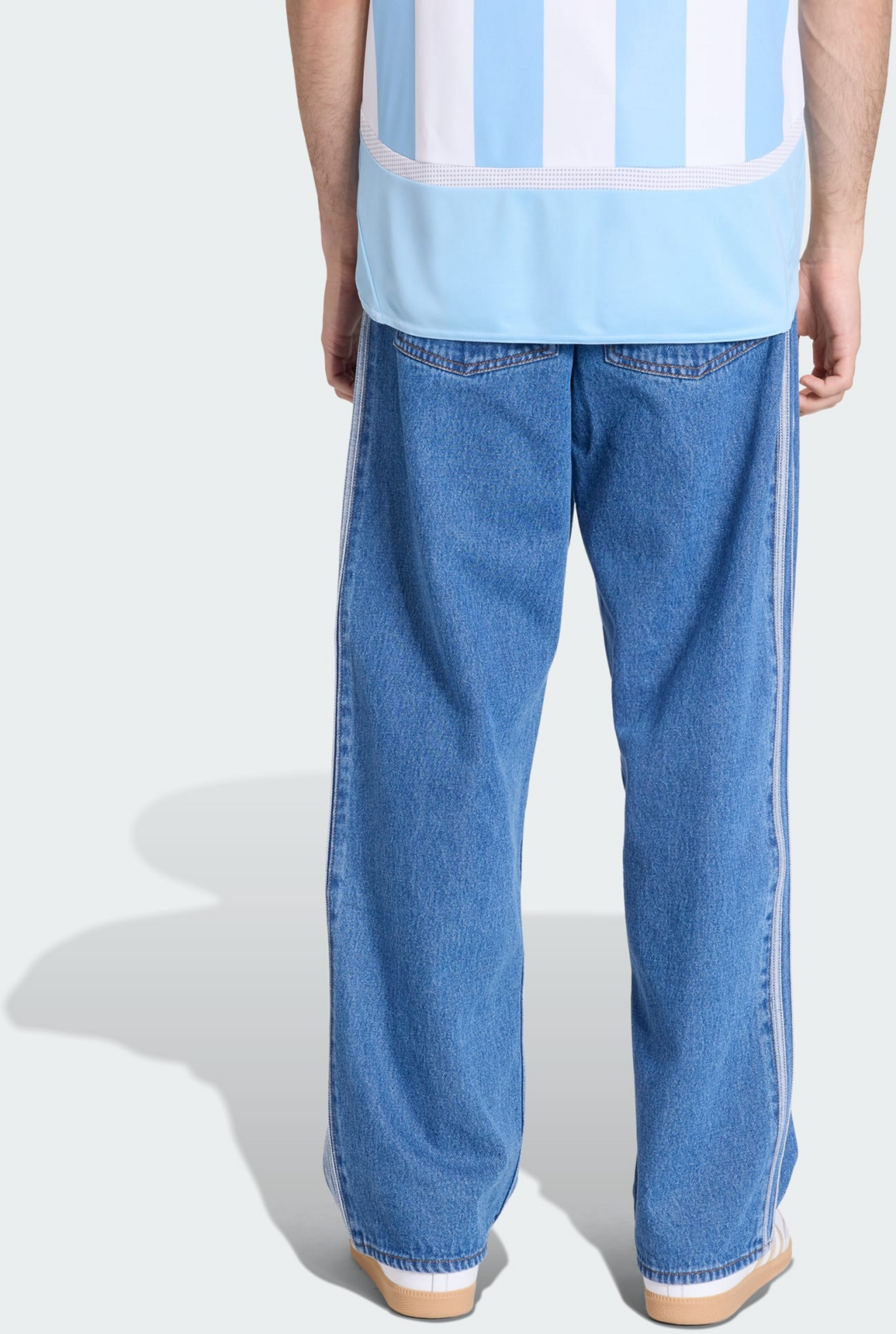 ADIDAS ORIGINALS, Adidas Originals Firebird Adicolor Denim Byxor