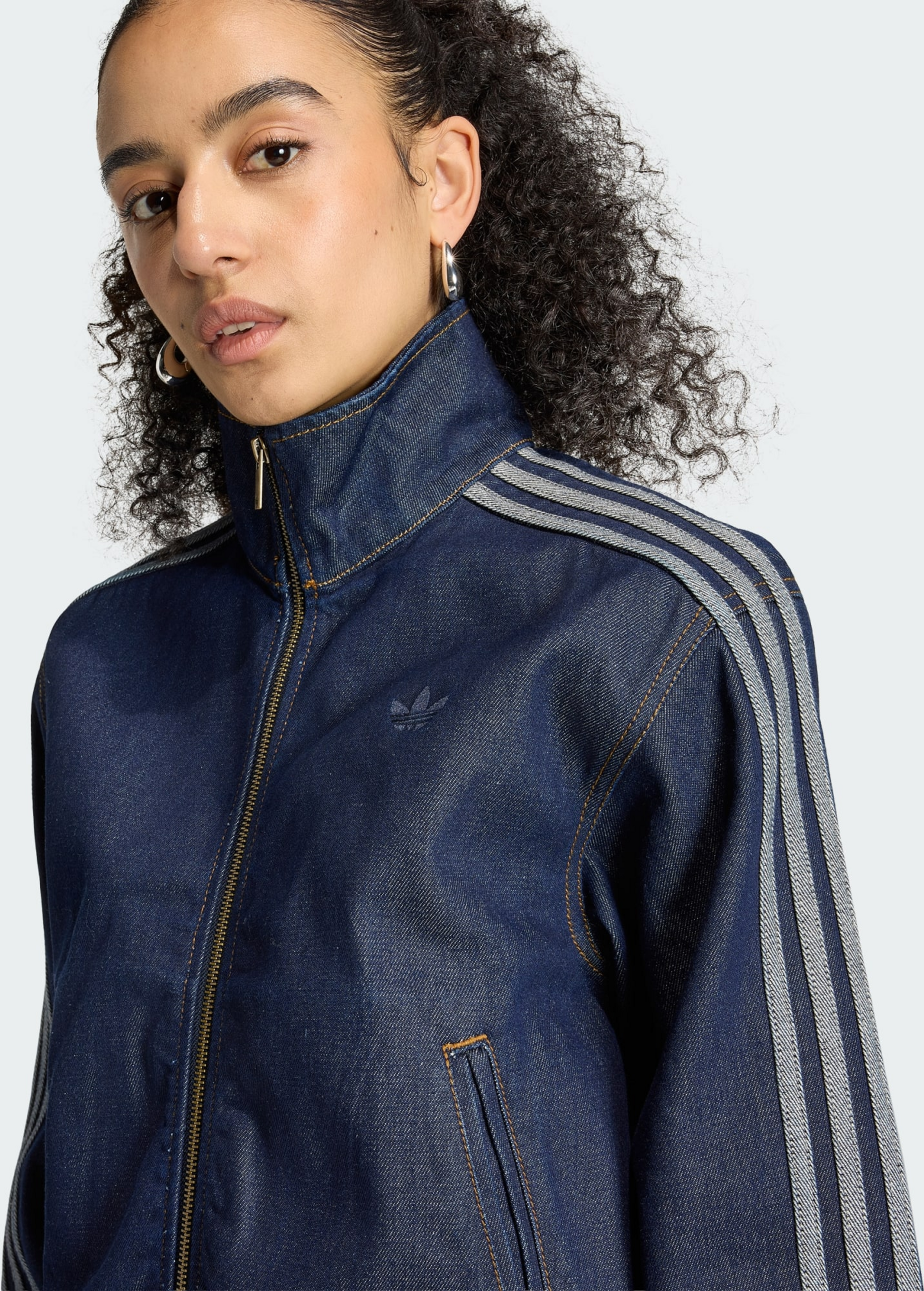 ADIDAS ORIGINALS, Adidas Originals Firebird Denim Tr&auml;ningsjacka