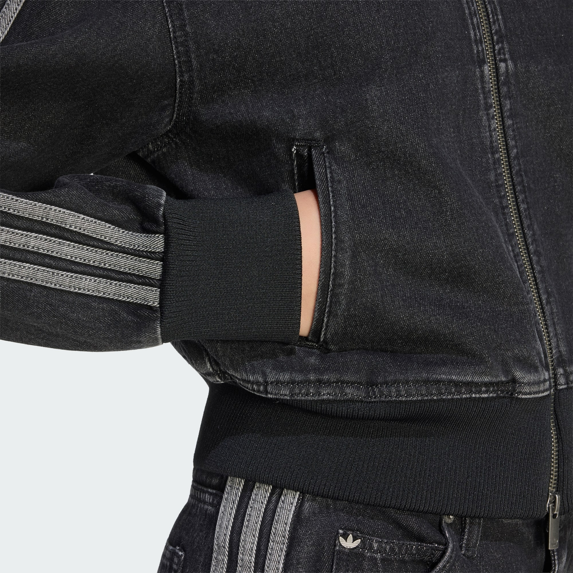 ADIDAS ORIGINALS, Adidas Originals Firebird Denim Tr&auml;ningsjacka