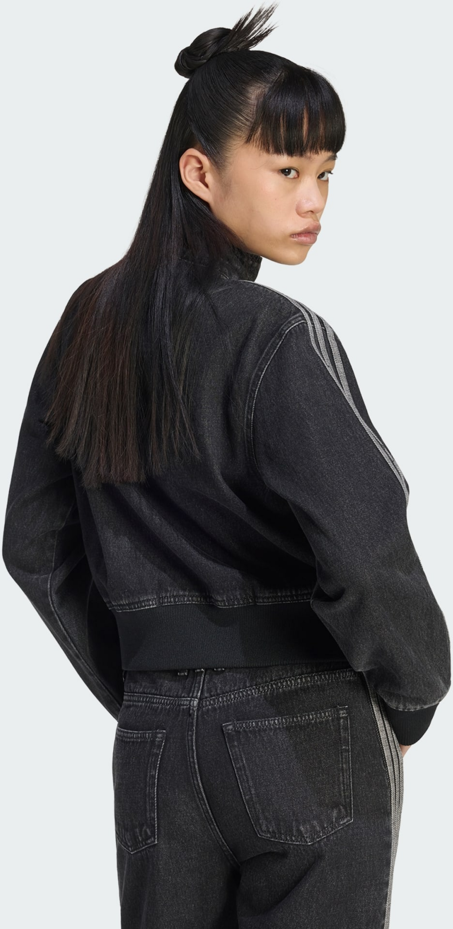 ADIDAS ORIGINALS, Adidas Originals Firebird Denim Tr&auml;ningsjacka