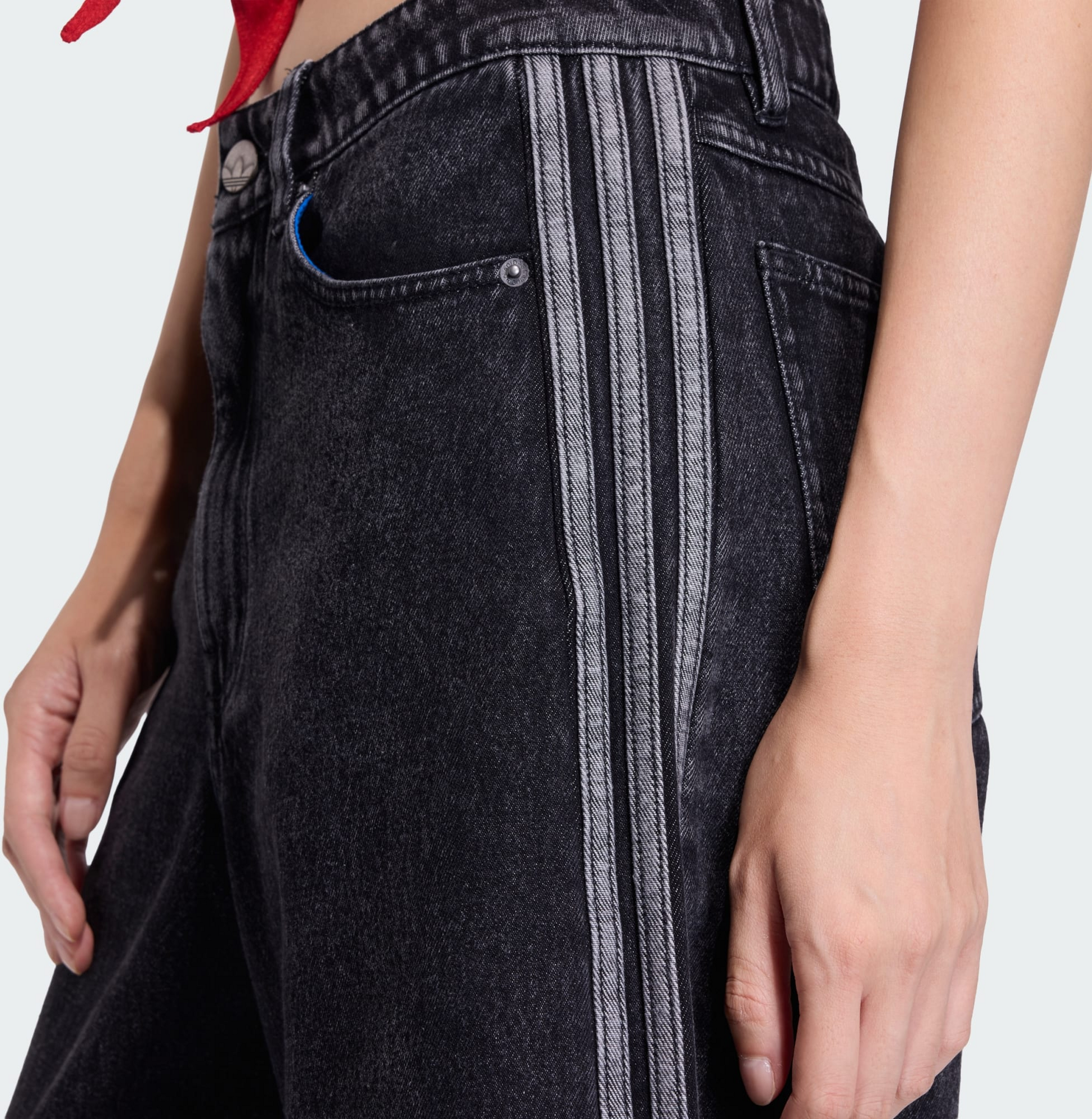 ADIDAS ORIGINALS, Adidas Originals Firebird Jorts Denim
