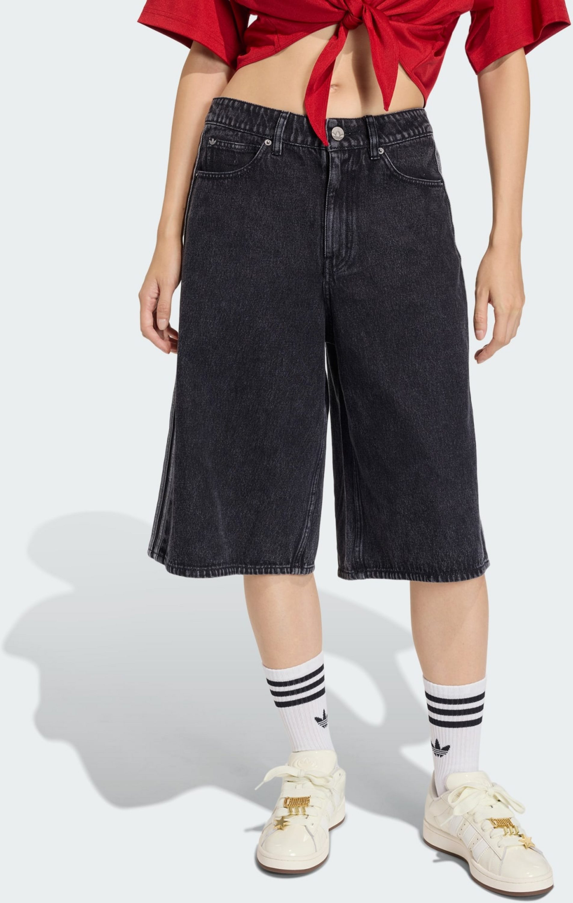 ADIDAS ORIGINALS, Adidas Originals Firebird Jorts Denim