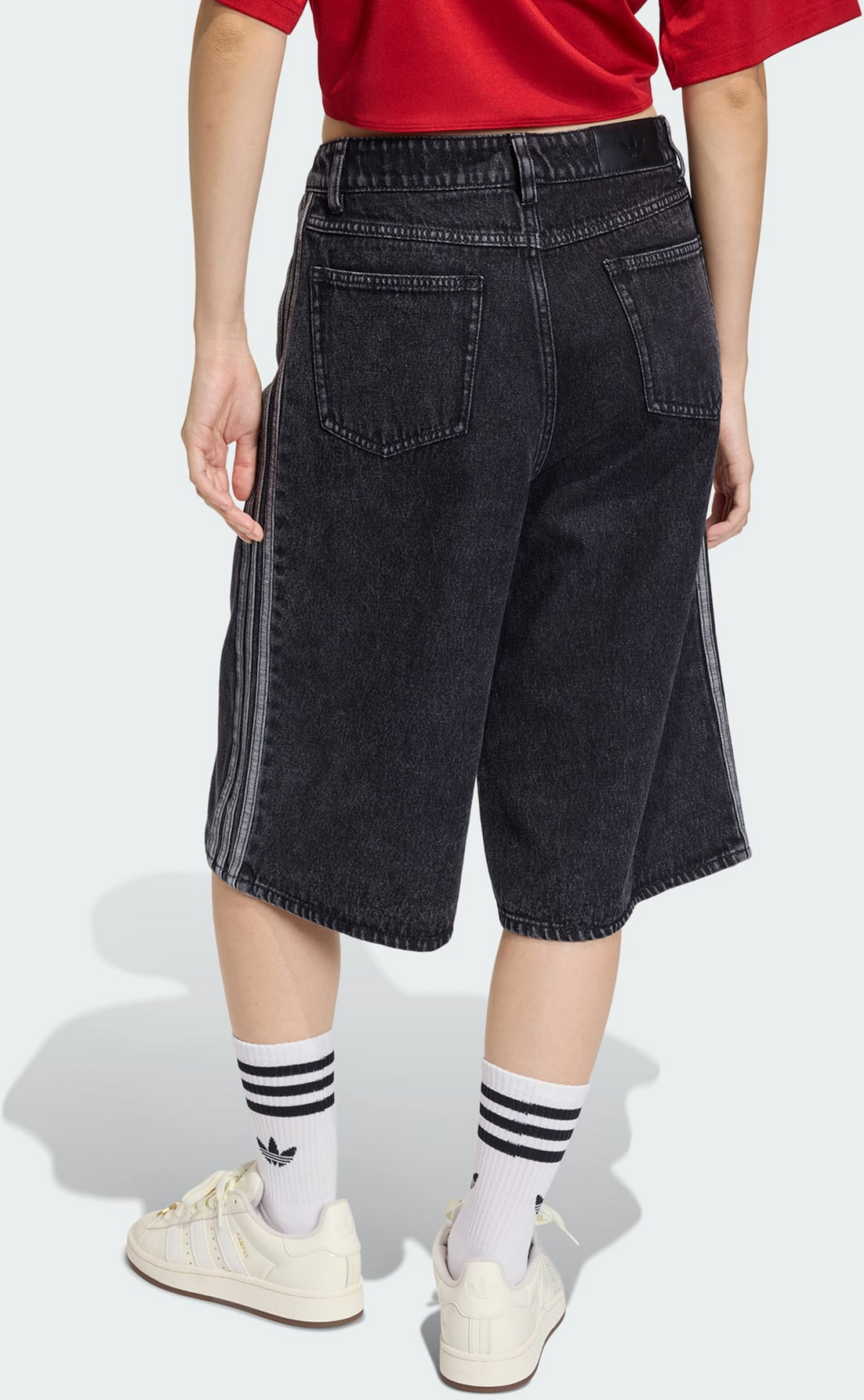 ADIDAS ORIGINALS, Adidas Originals Firebird Jorts Denim