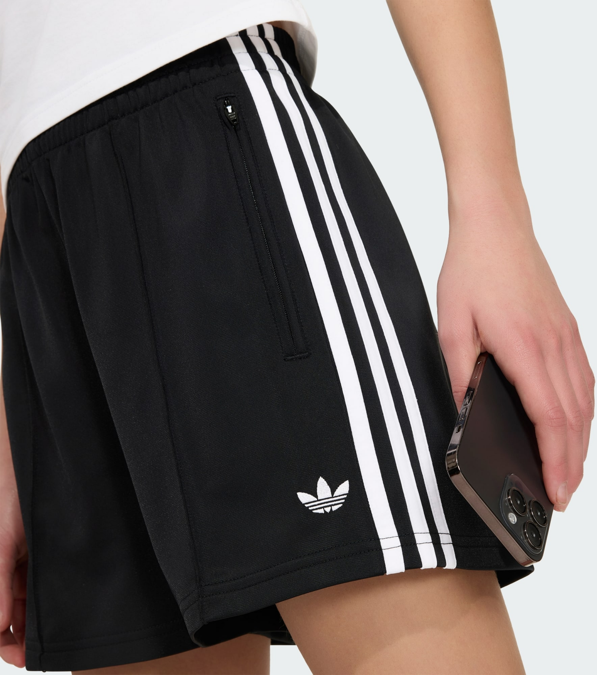 ADIDAS ORIGINALS, Adidas Originals Firebird Shorts Med Sydda Veck