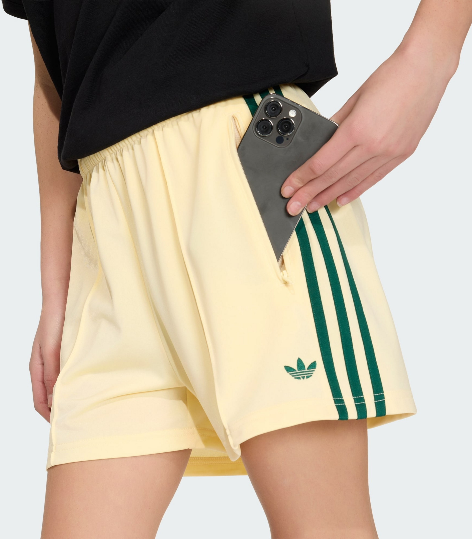 ADIDAS ORIGINALS, Adidas Originals Firebird Shorts Med Sydda Veck