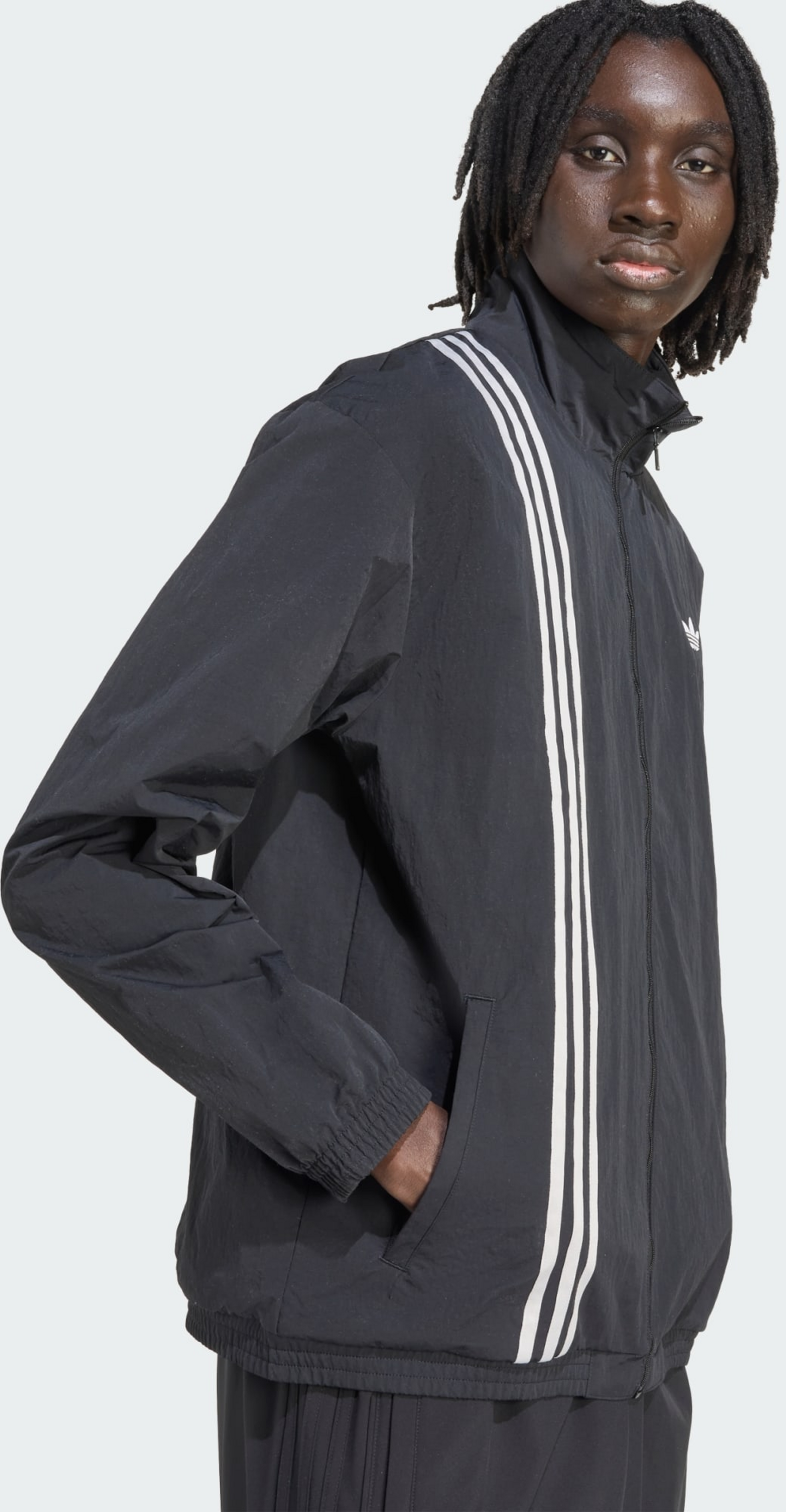 ADIDAS ORIGINALS, Adidas Originals Firebird Vävd Träningsoverall Med Ränder Fram