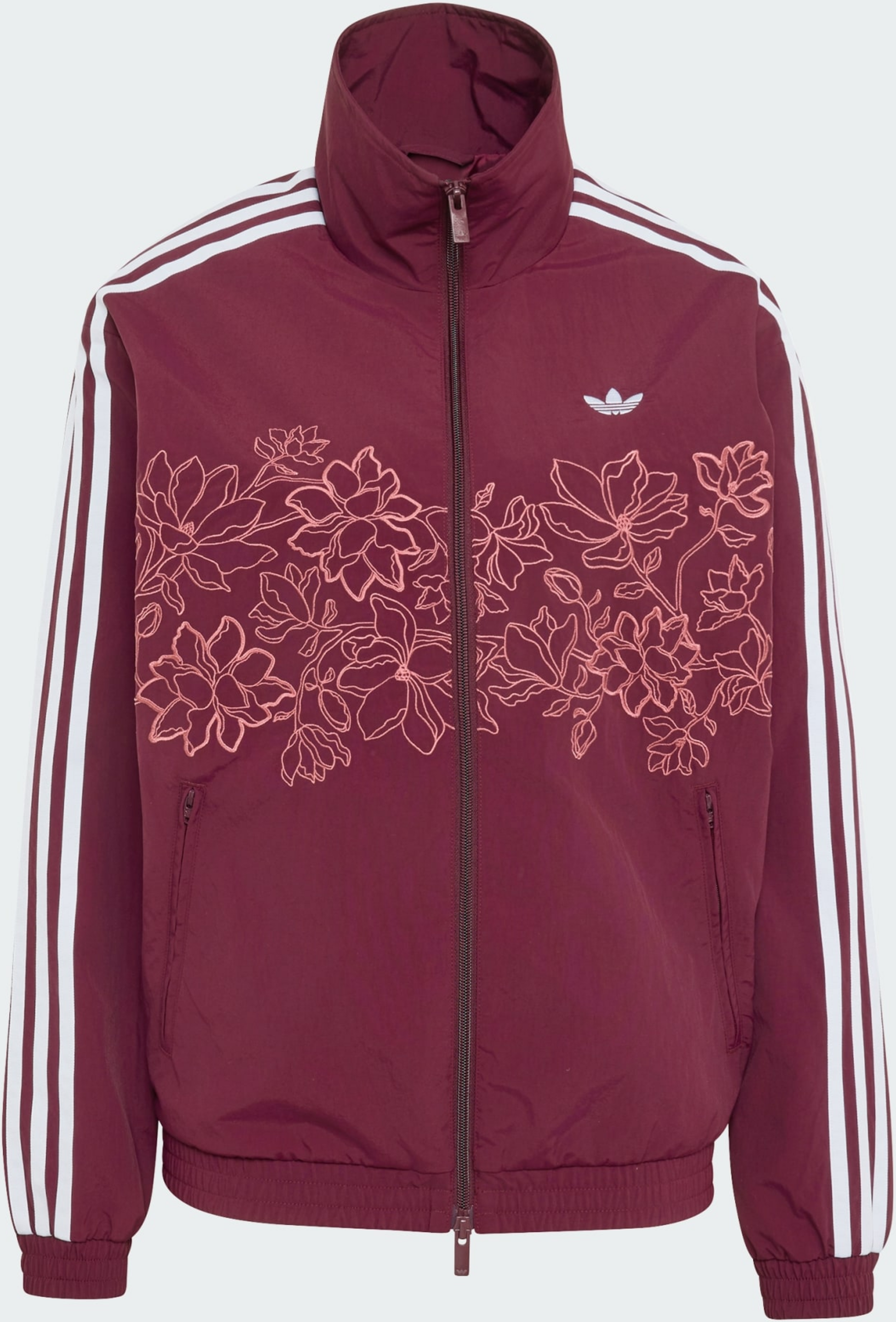 ADIDAS ORIGINALS, Adidas Originals Floral Gfx Firebird Tr&auml;ningsjacka Med L&ouml;s Passform