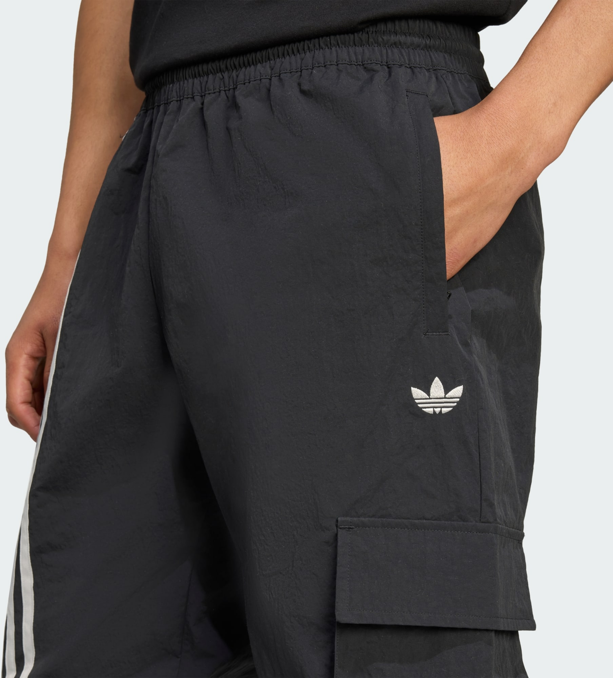 ADIDAS ORIGINALS, Adidas Originals Front Stripes Woven Cargobyxor