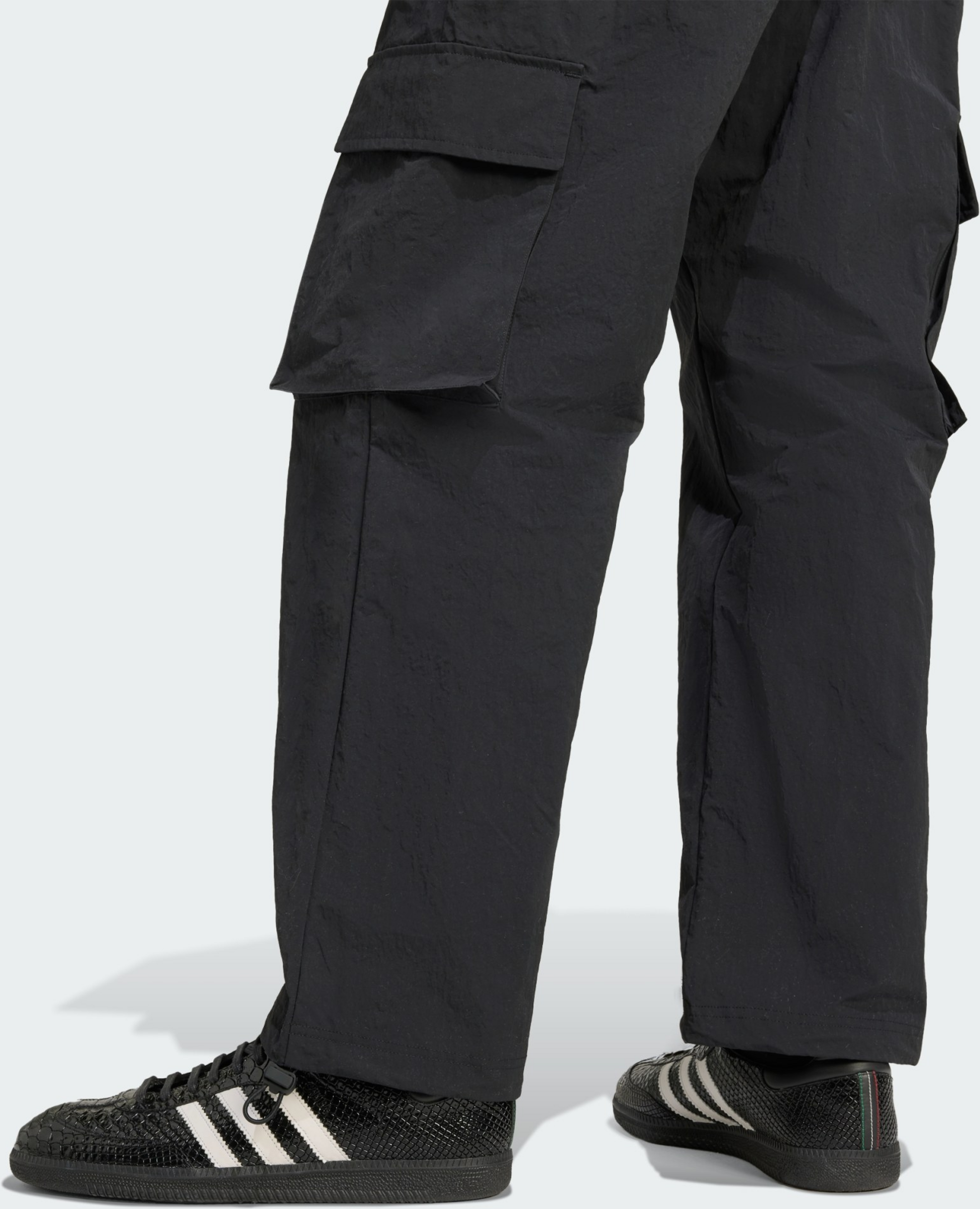 ADIDAS ORIGINALS, Adidas Originals Front Stripes Woven Cargobyxor