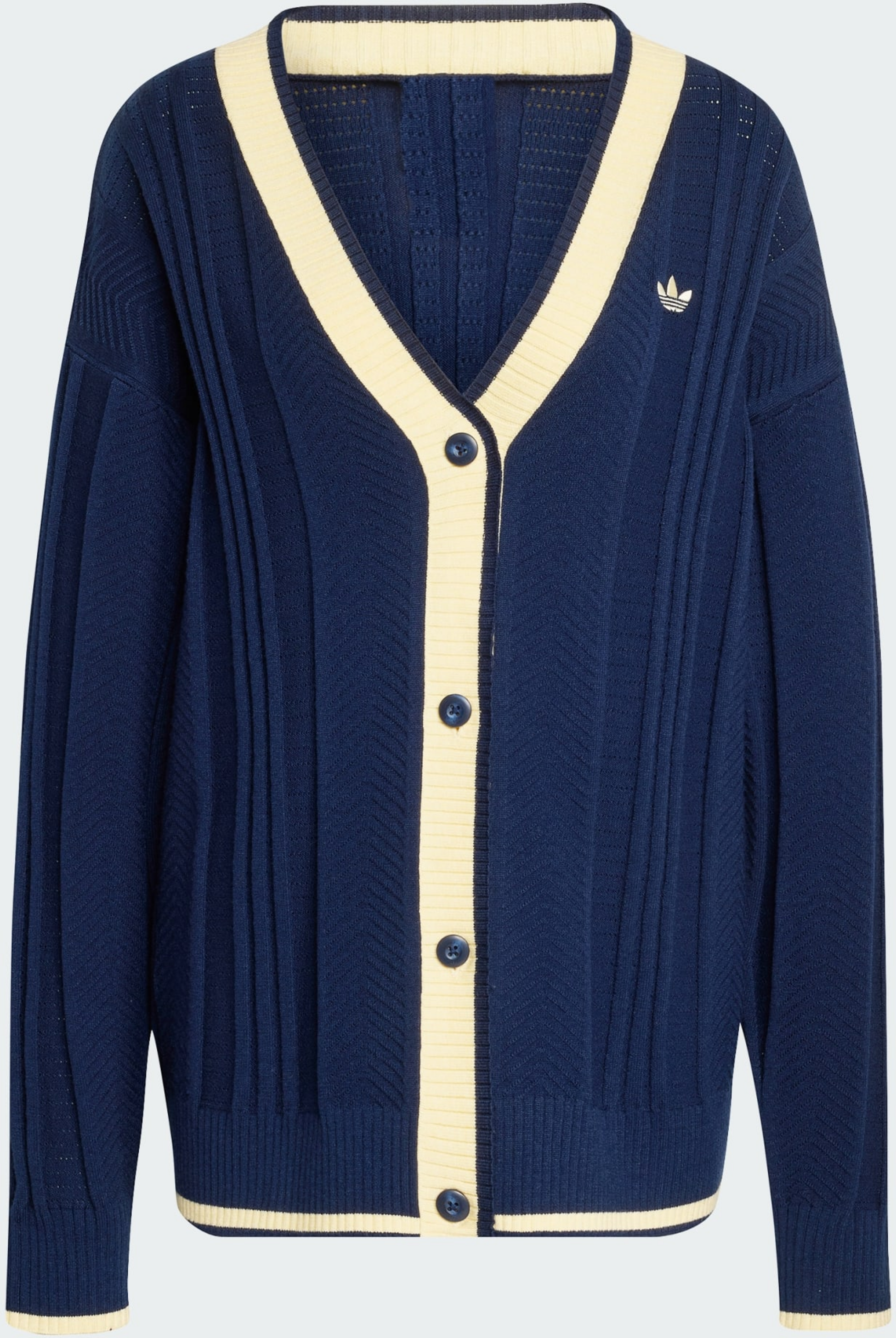 ADIDAS ORIGINALS, Adidas Originals Kabelstickad Cardigan