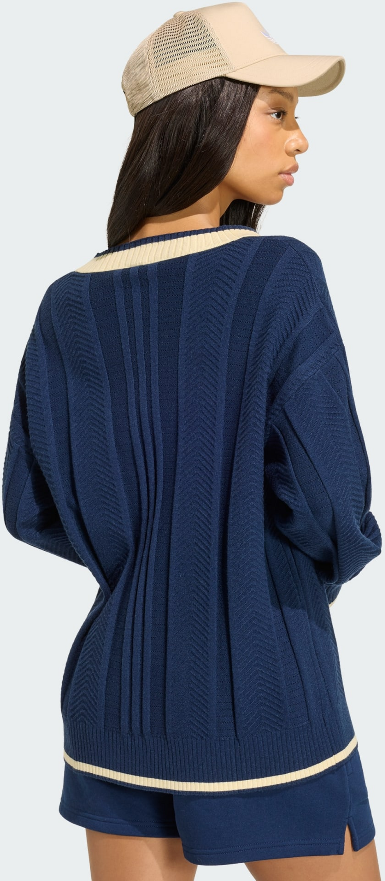 ADIDAS ORIGINALS, Adidas Originals Kabelstickad Cardigan