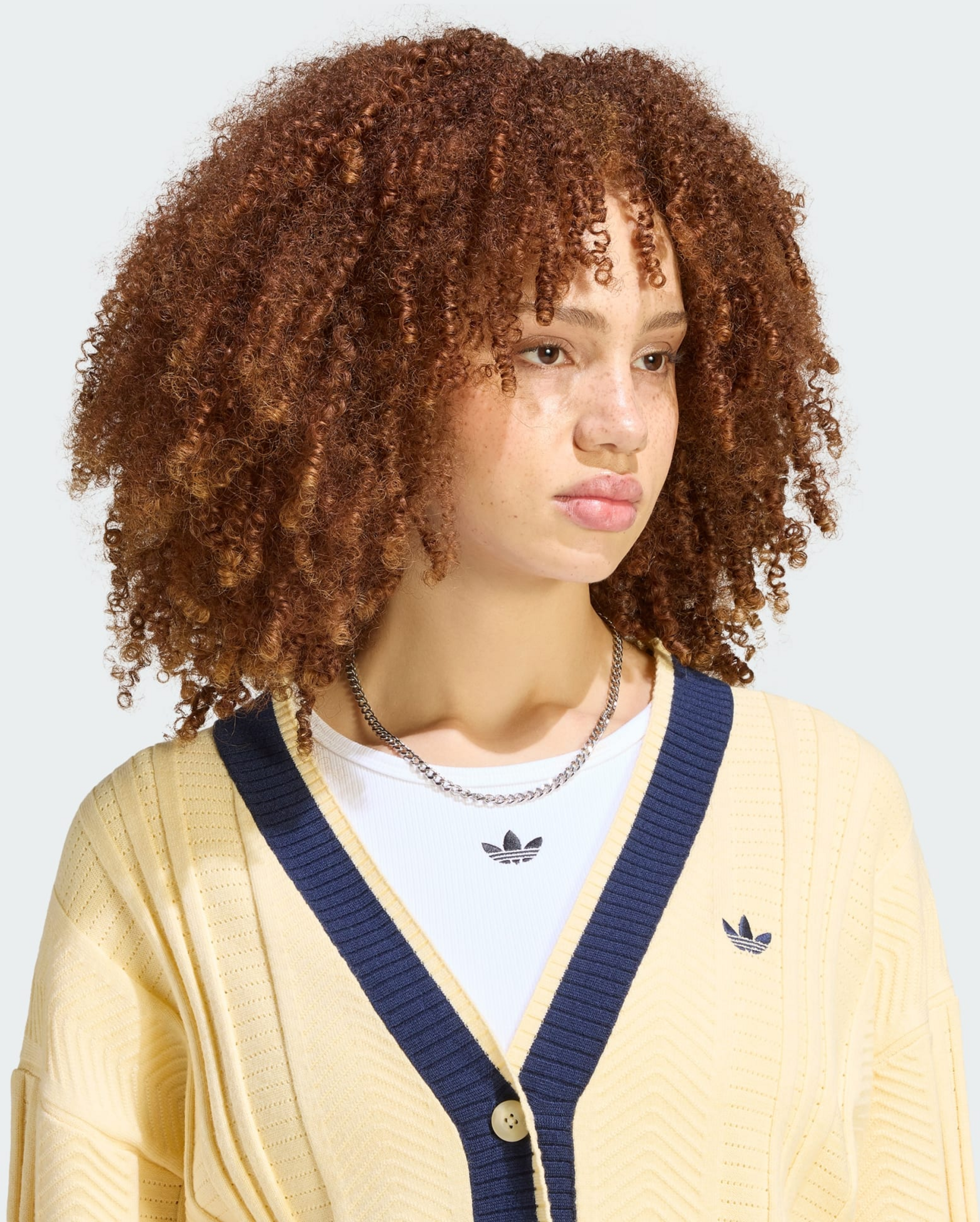 ADIDAS ORIGINALS, Adidas Originals Kabelstickad Cardigan
