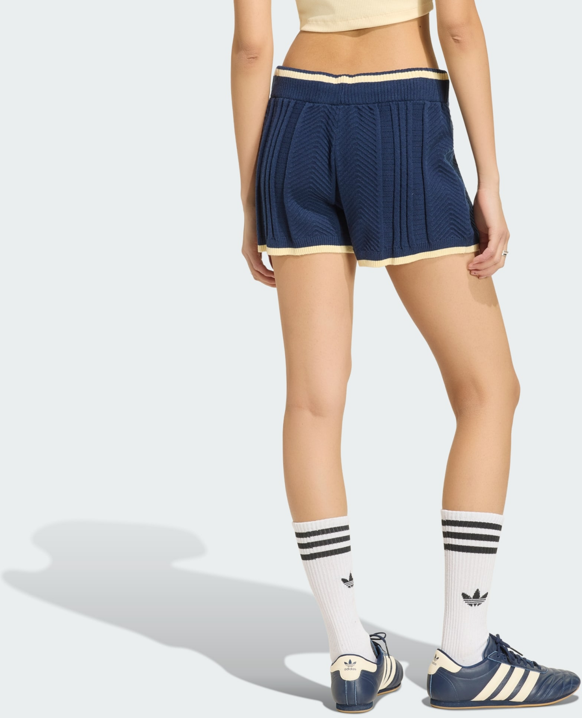ADIDAS ORIGINALS, Adidas Originals Kabelstickade Shorts