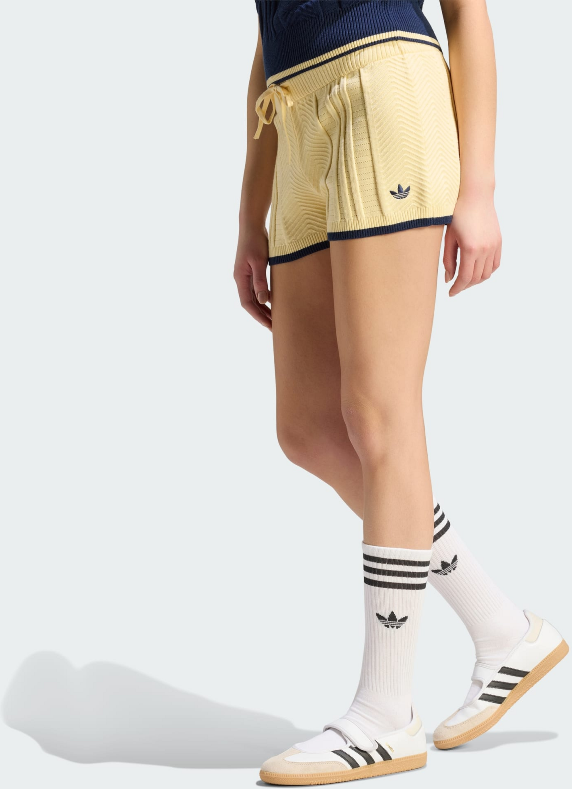 ADIDAS ORIGINALS, Adidas Originals Kabelstickade Shorts