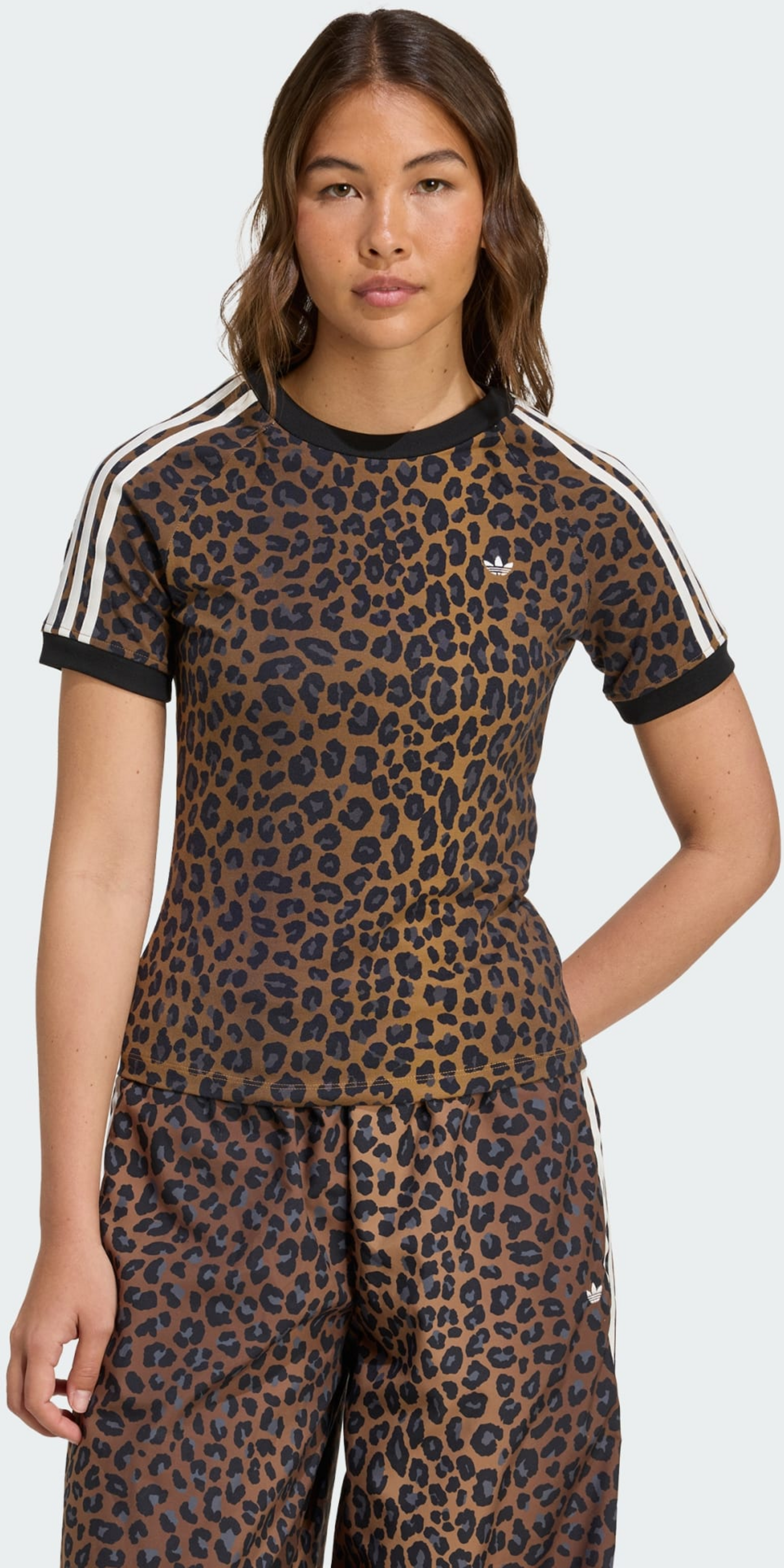 ADIDAS ORIGINALS, Adidas Originals Leopard Cali T-shirt