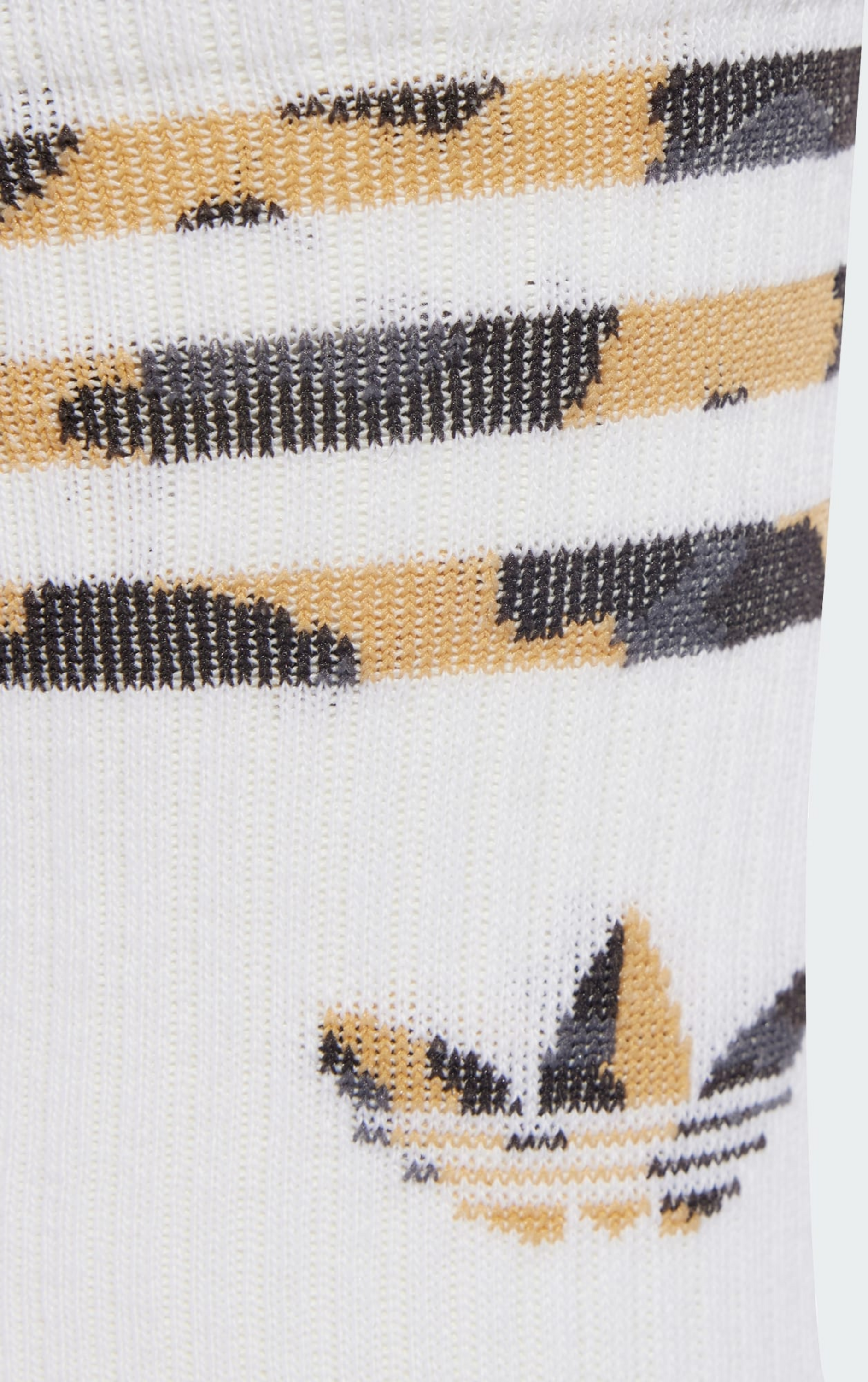 ADIDAS ORIGINALS, Adidas Originals Leopard Crew Strumpor 2-pack