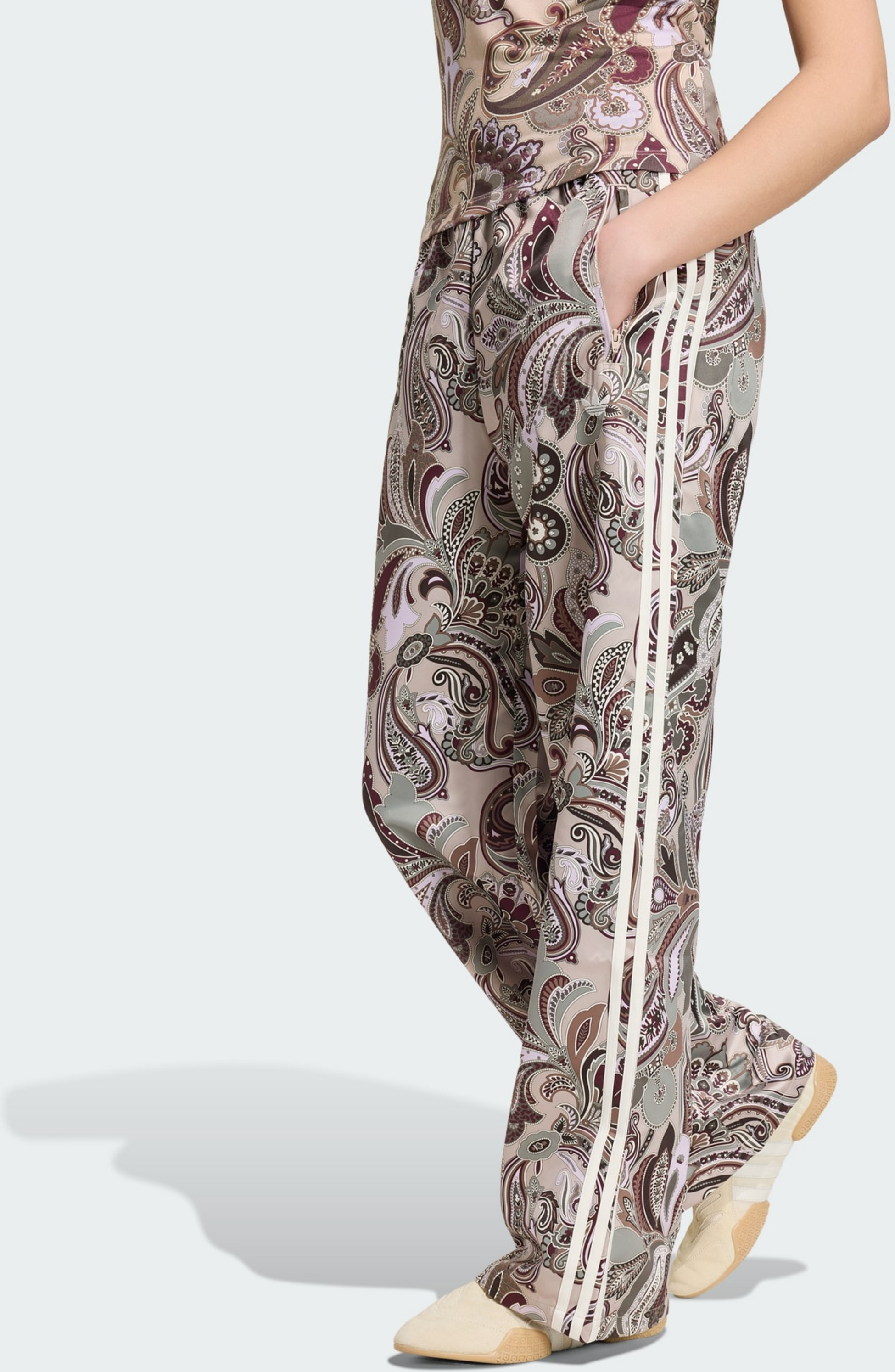 ADIDAS ORIGINALS, Adidas Originals Liberty London Firebird Satin Tr&auml;ningsbyxor