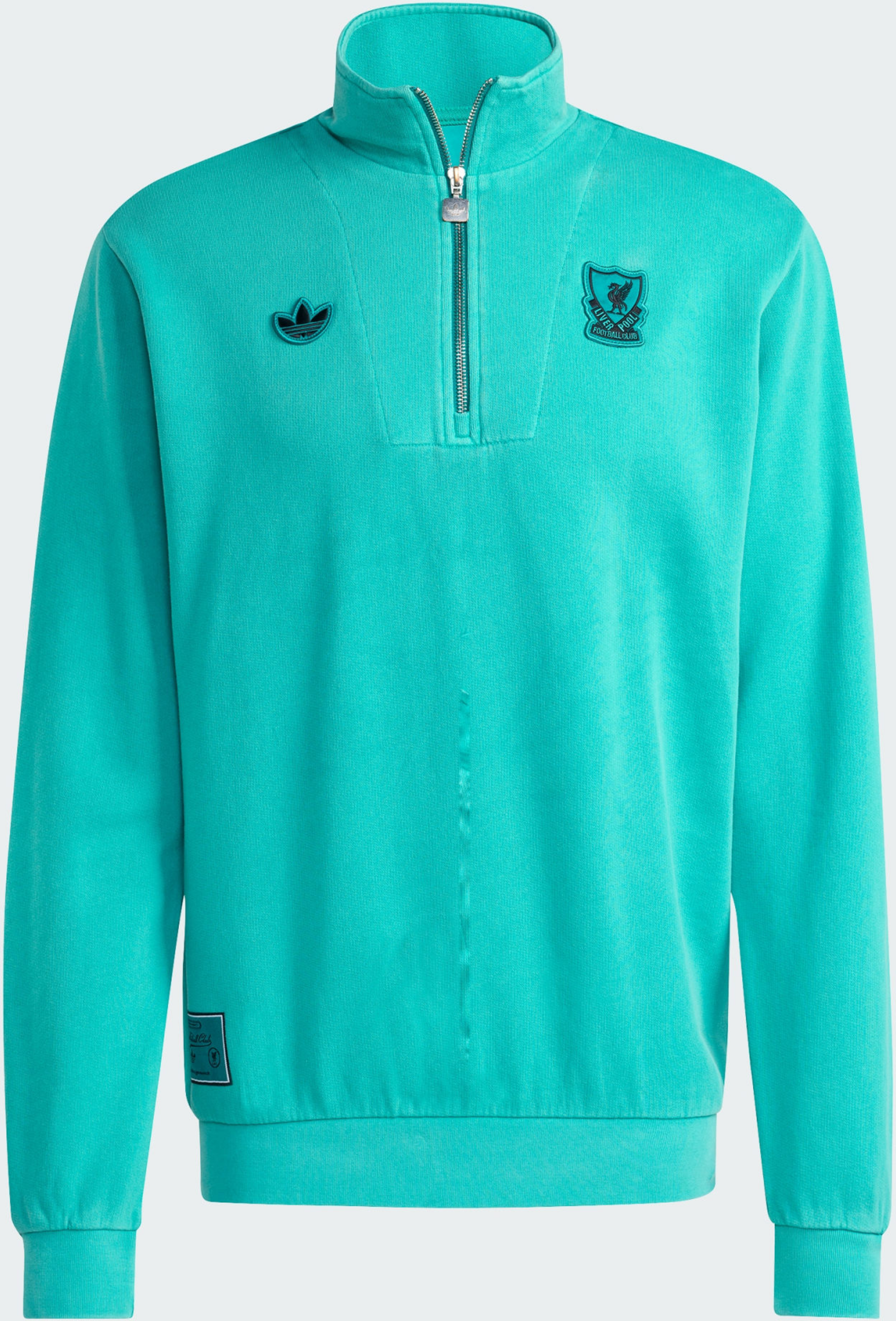 ADIDAS ORIGINALS, Adidas Originals Liverpool Fc Terrace Icons Jacka Med Halv Dragkedja