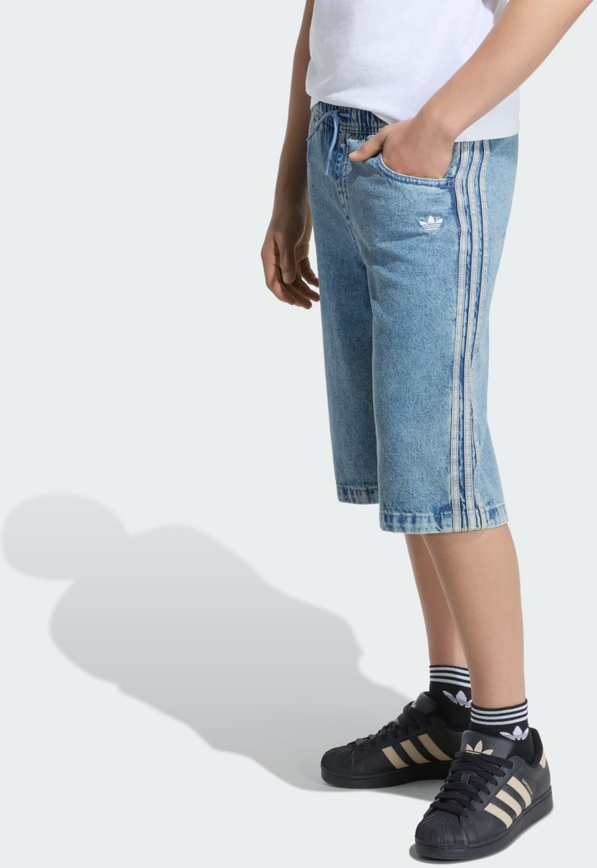 ADIDAS ORIGINALS, Adidas Originals Loose Denim Jorts