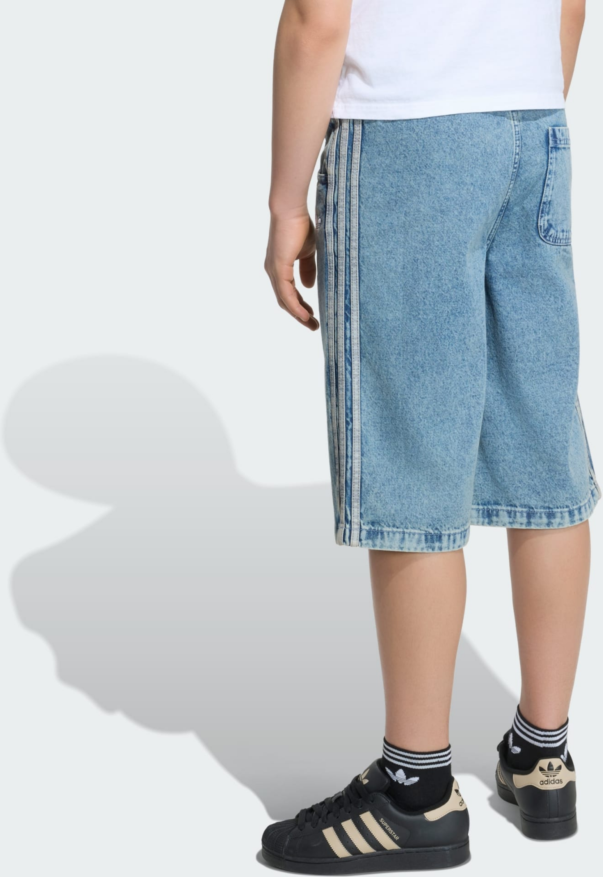 ADIDAS ORIGINALS, Adidas Originals Loose Denim Jorts