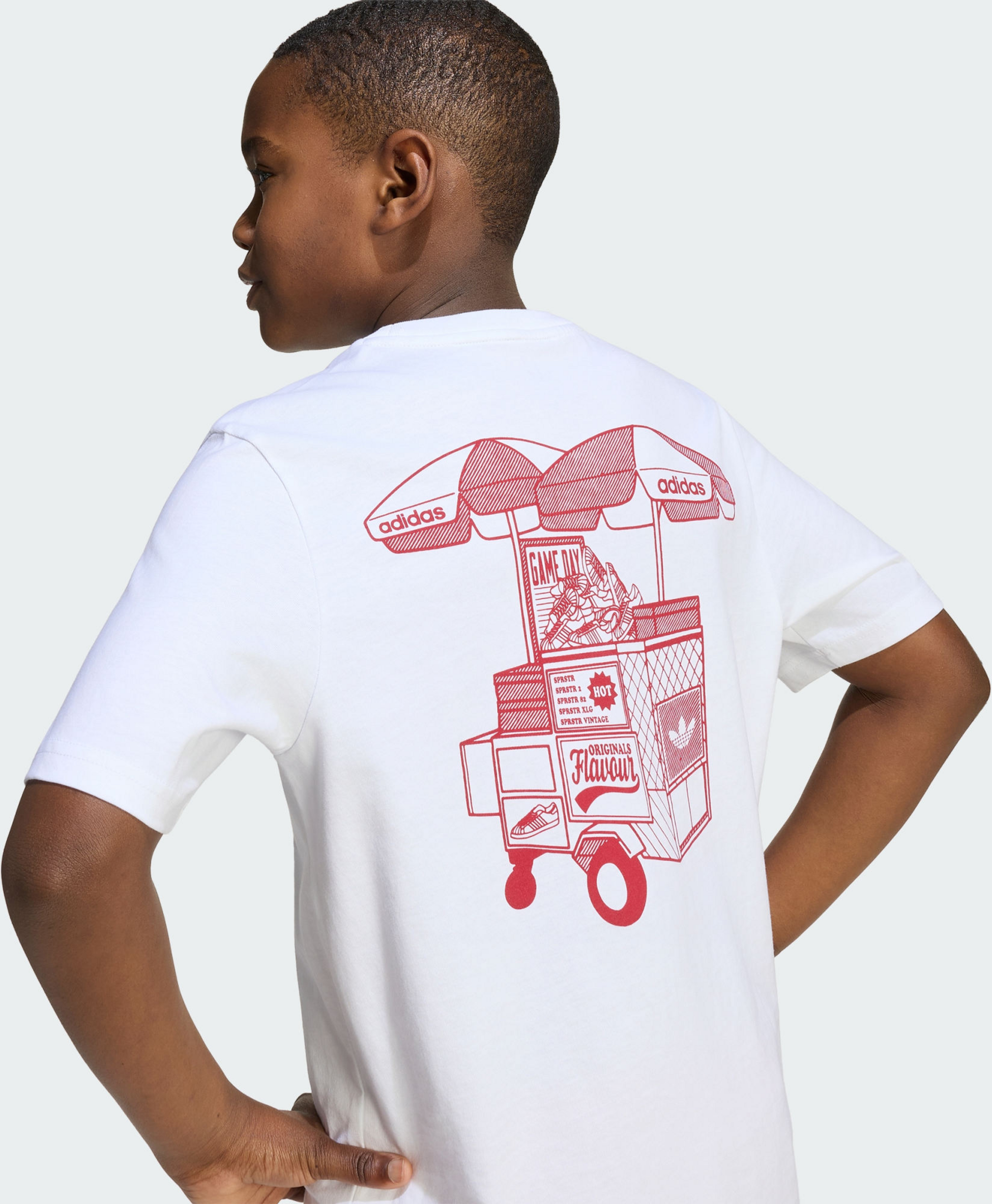 ADIDAS ORIGINALS, Adidas Originals Loose Foodstand T-shirt