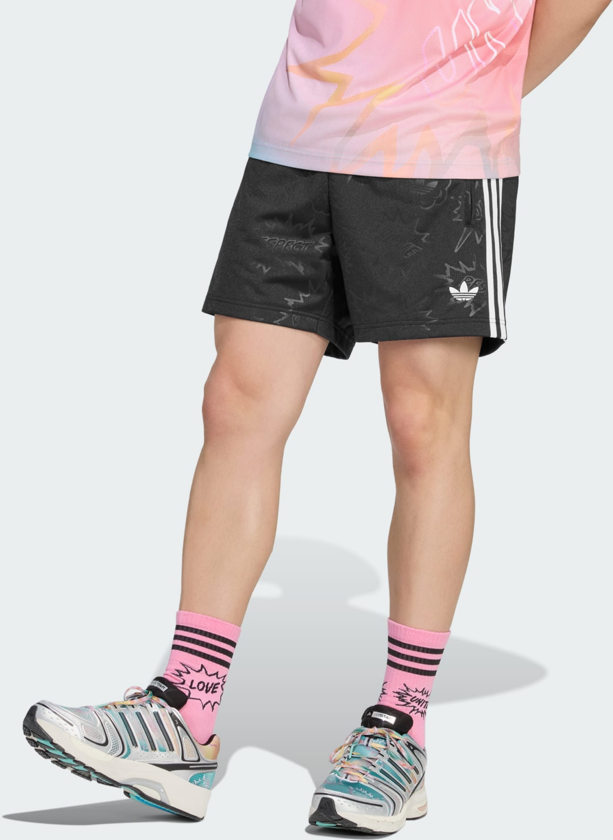 ADIDAS ORIGINALS, Adidas Originals Love Unites Emb 3s Shorts