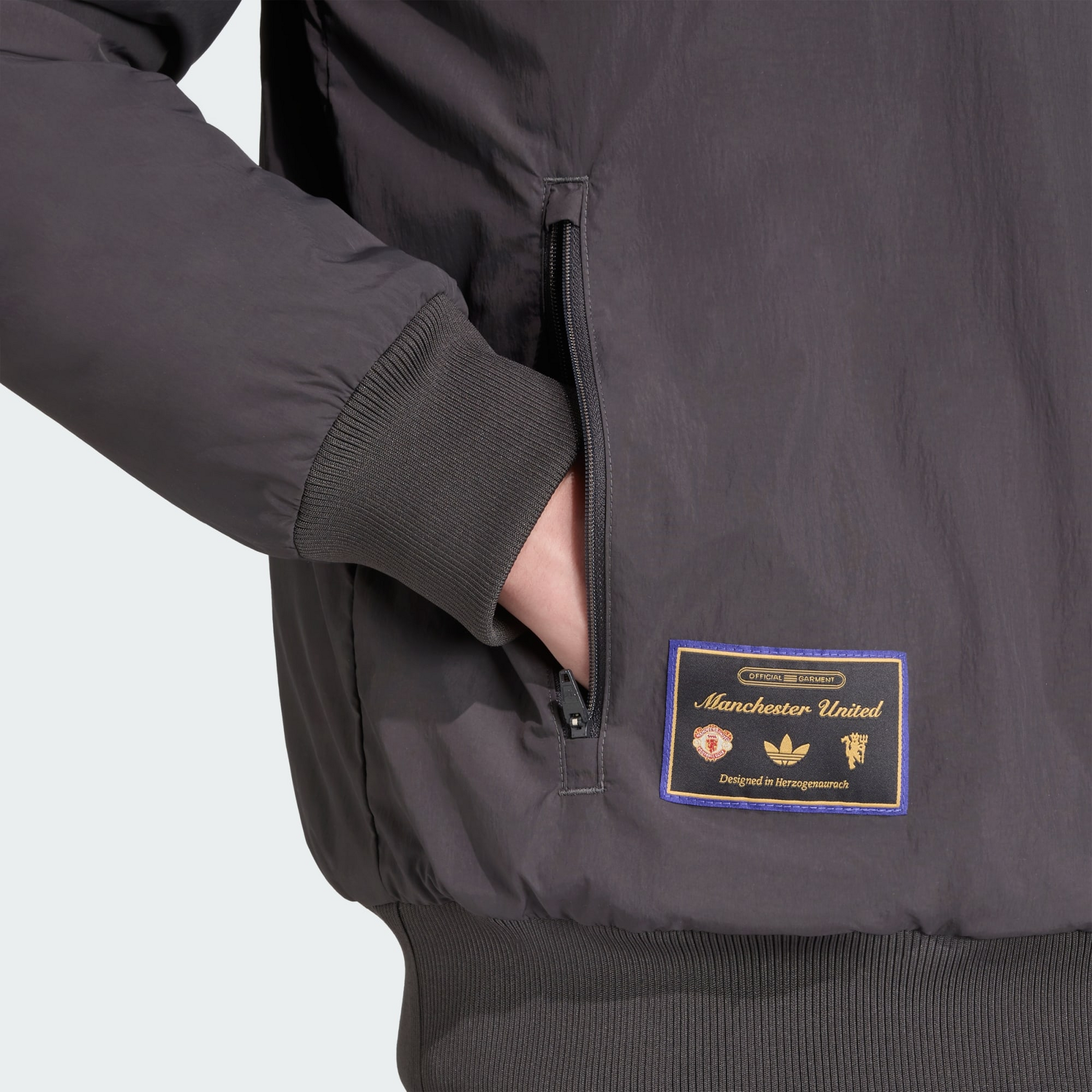 ADIDAS ORIGINALS, Adidas Originals Manchester United Terrace Icons Jacka