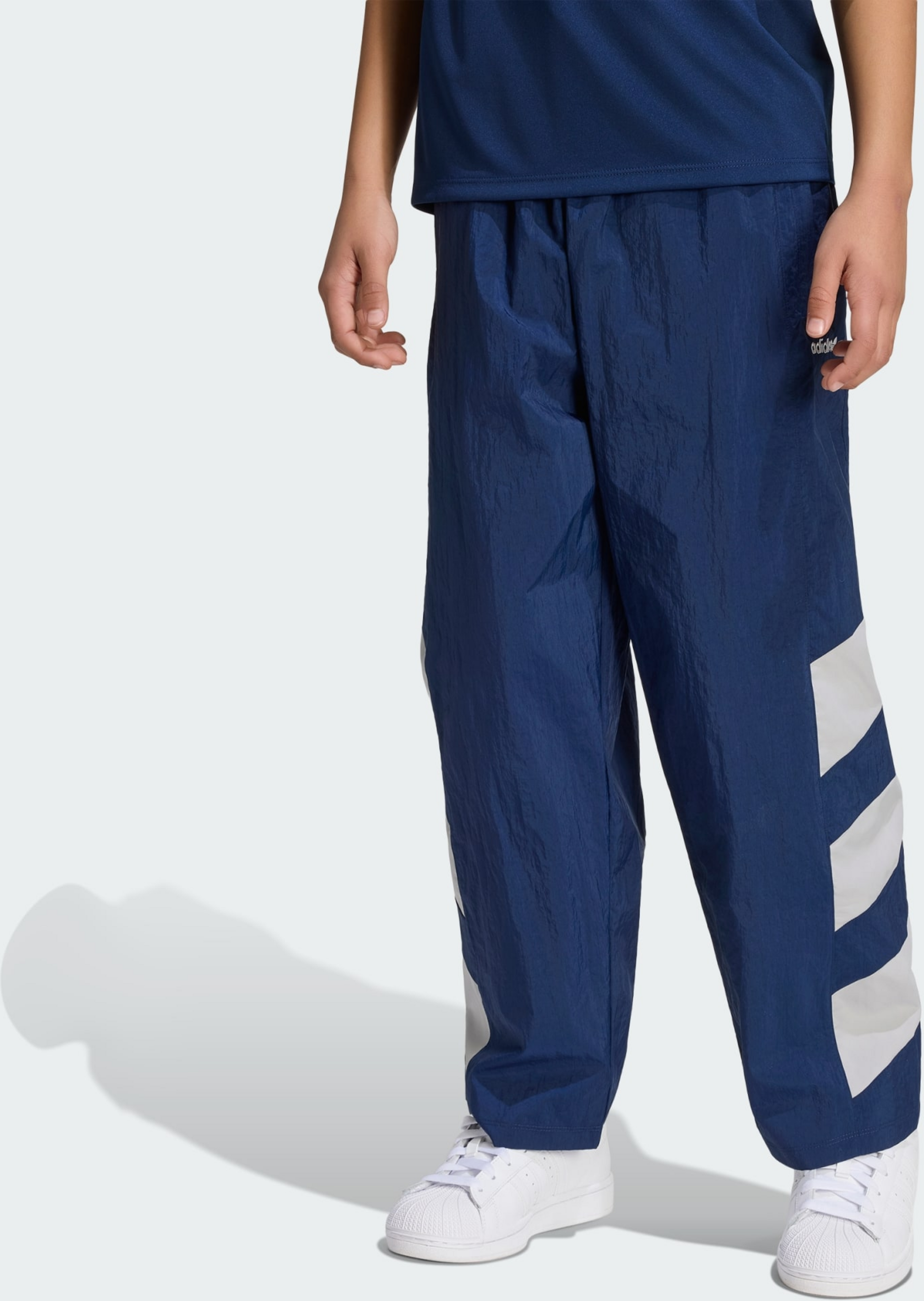 ADIDAS ORIGINALS, Adidas Originals Oversized Blocked Woven Tr&auml;ningsbyxor